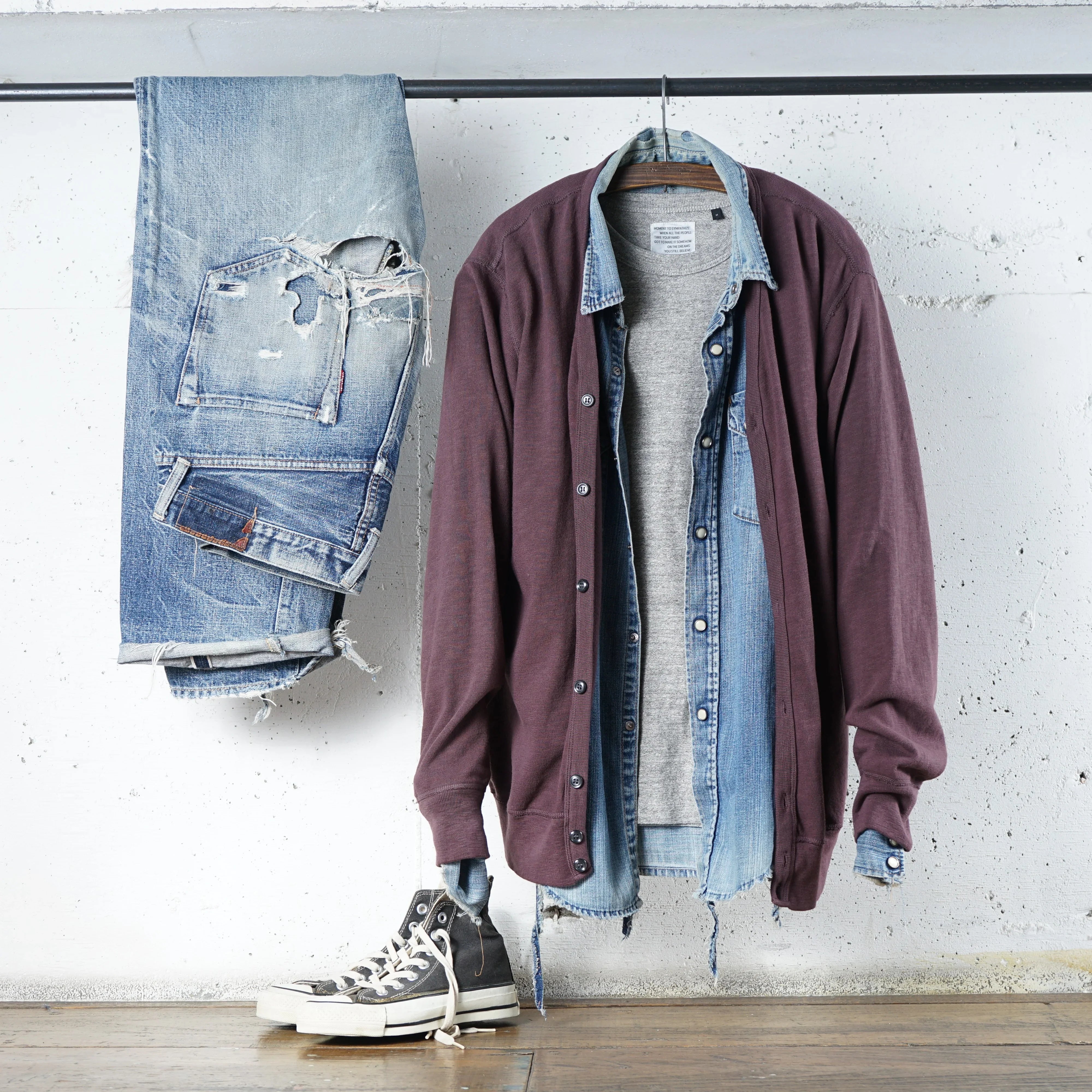 Cotton Relax Cardigan - DEVISE FACTORY