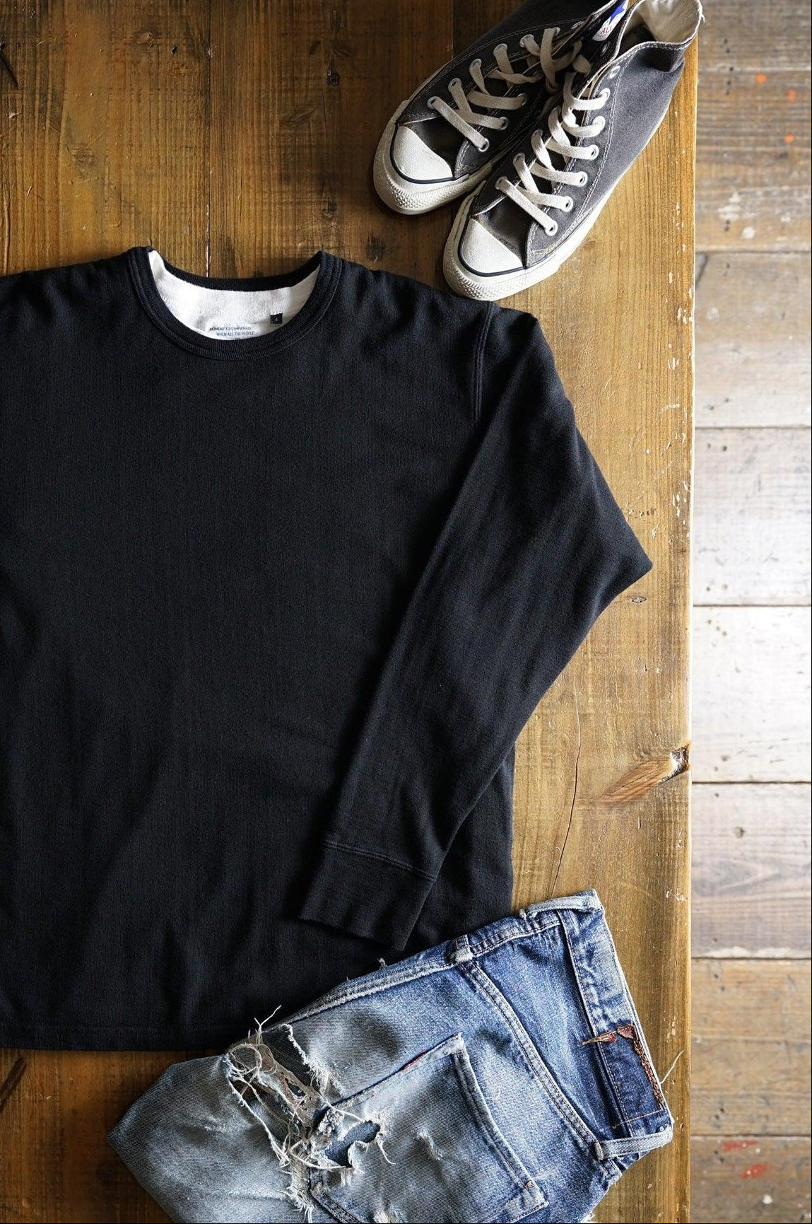 Cotton Rayon Long Sleeve Tshirt - DEVISE FACTORY