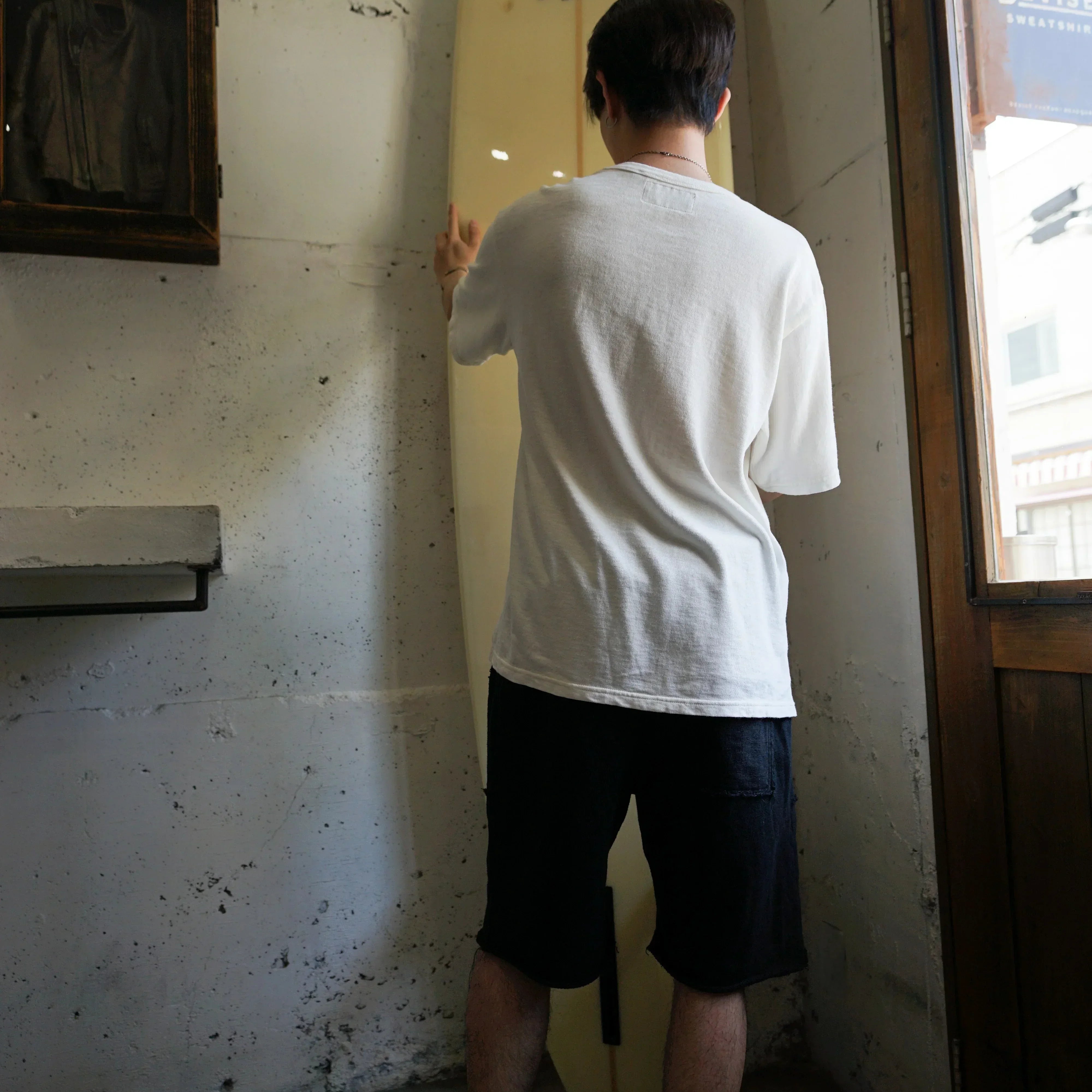Cotton Cut Off Shorts - DEVISE FACTORY