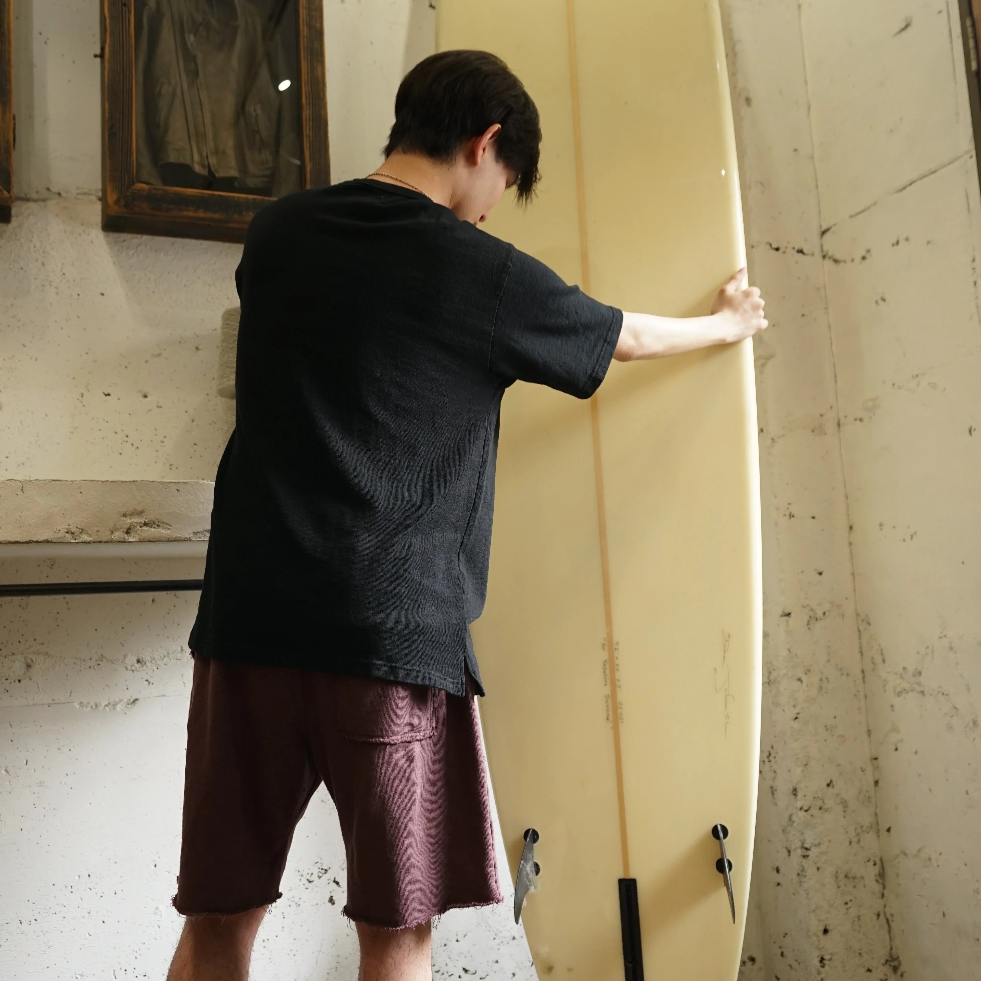 Cotton Cut Off Shorts - DEVISE FACTORY