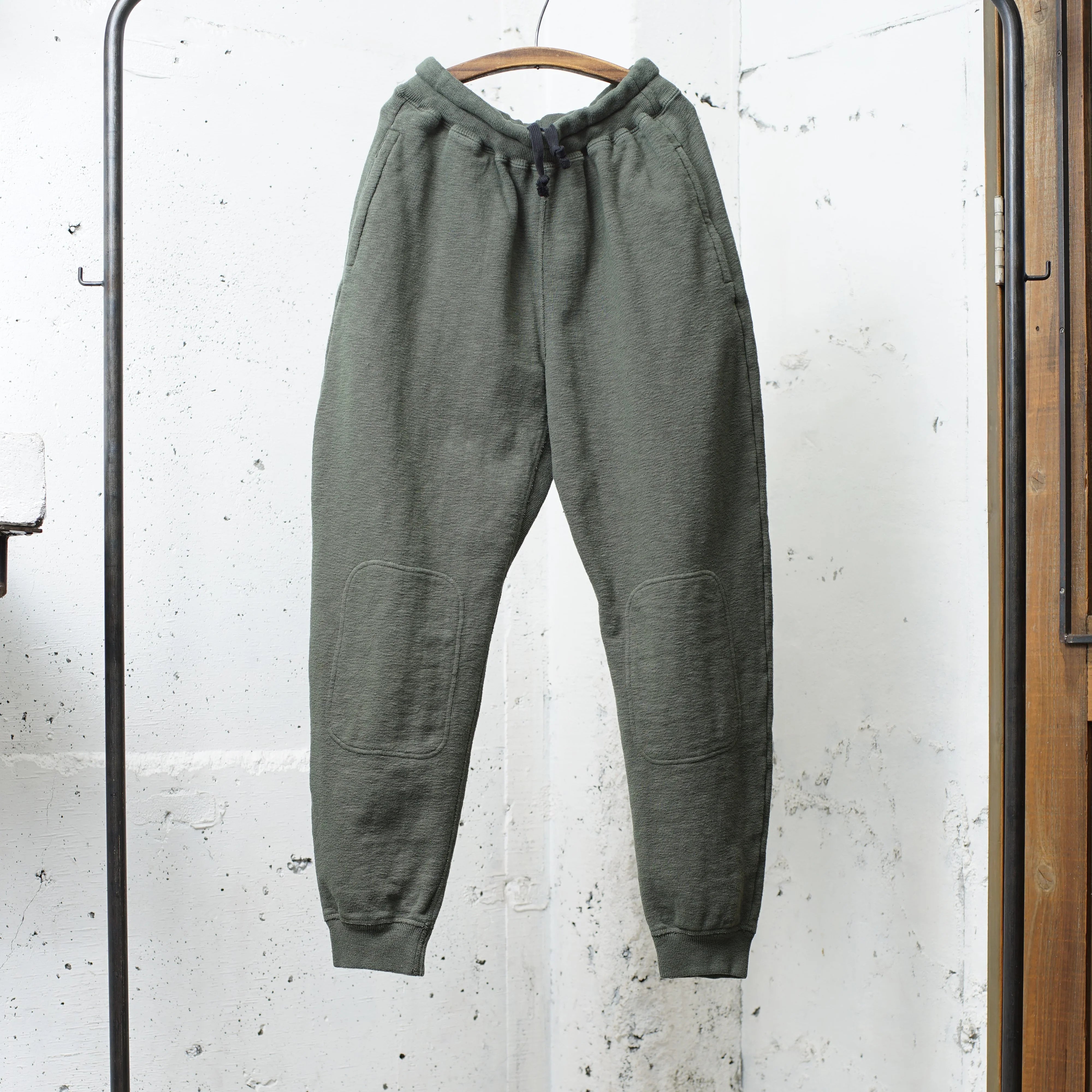 Cotton Sweatpants with Label - DEVISE FACTORY