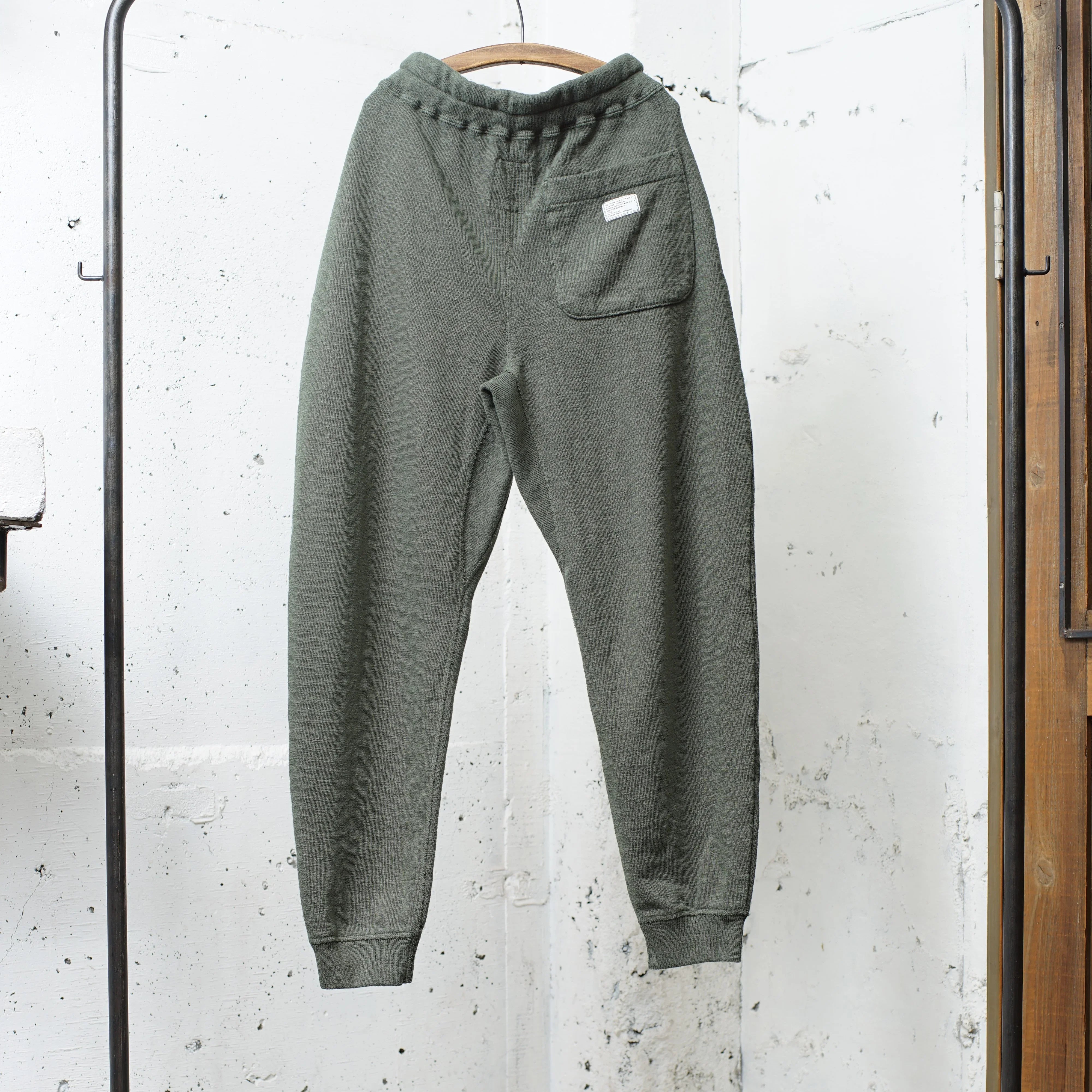 Cotton Sweatpants with Label - DEVISE FACTORY