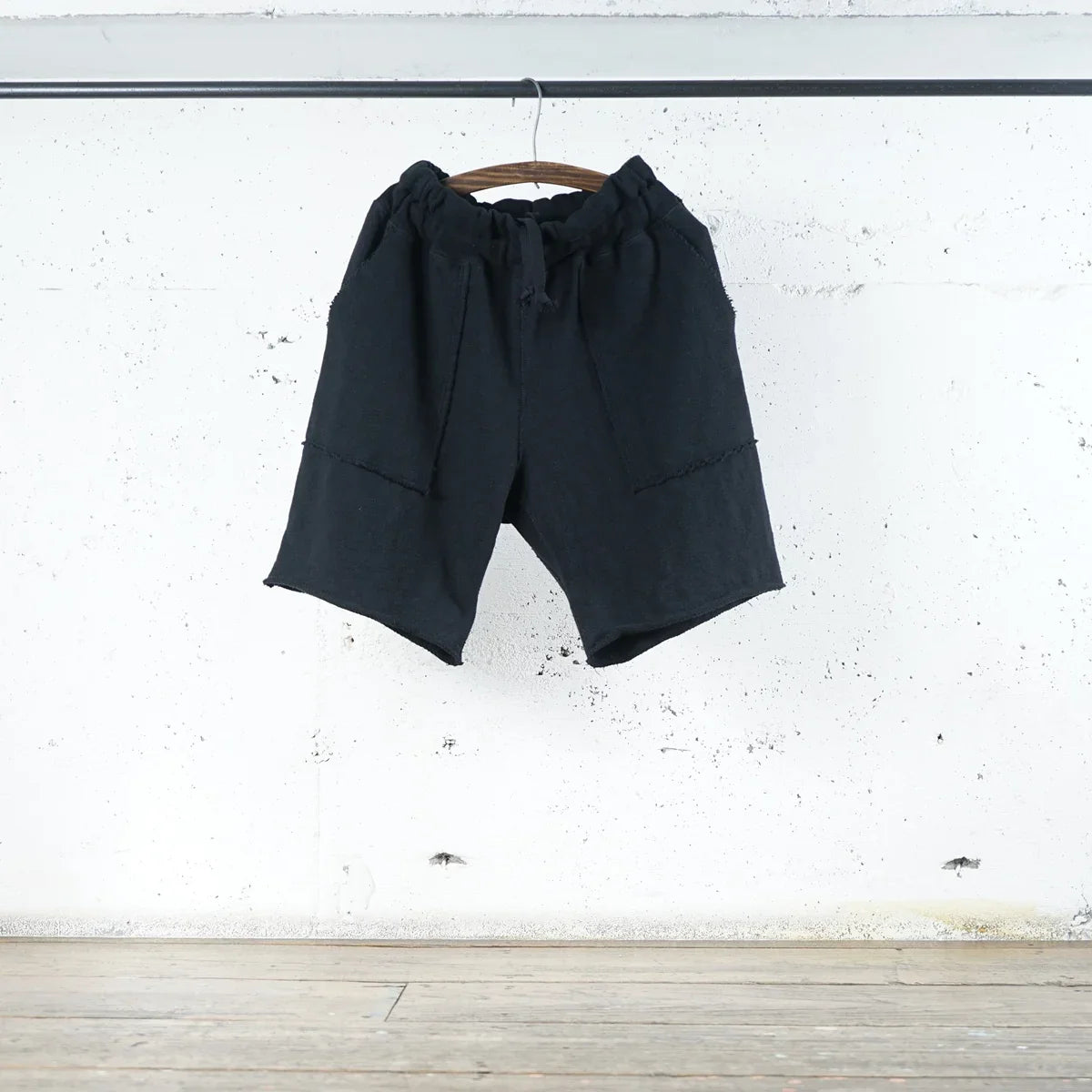 Cotton Cut Off Shorts - DEVISE FACTORY
