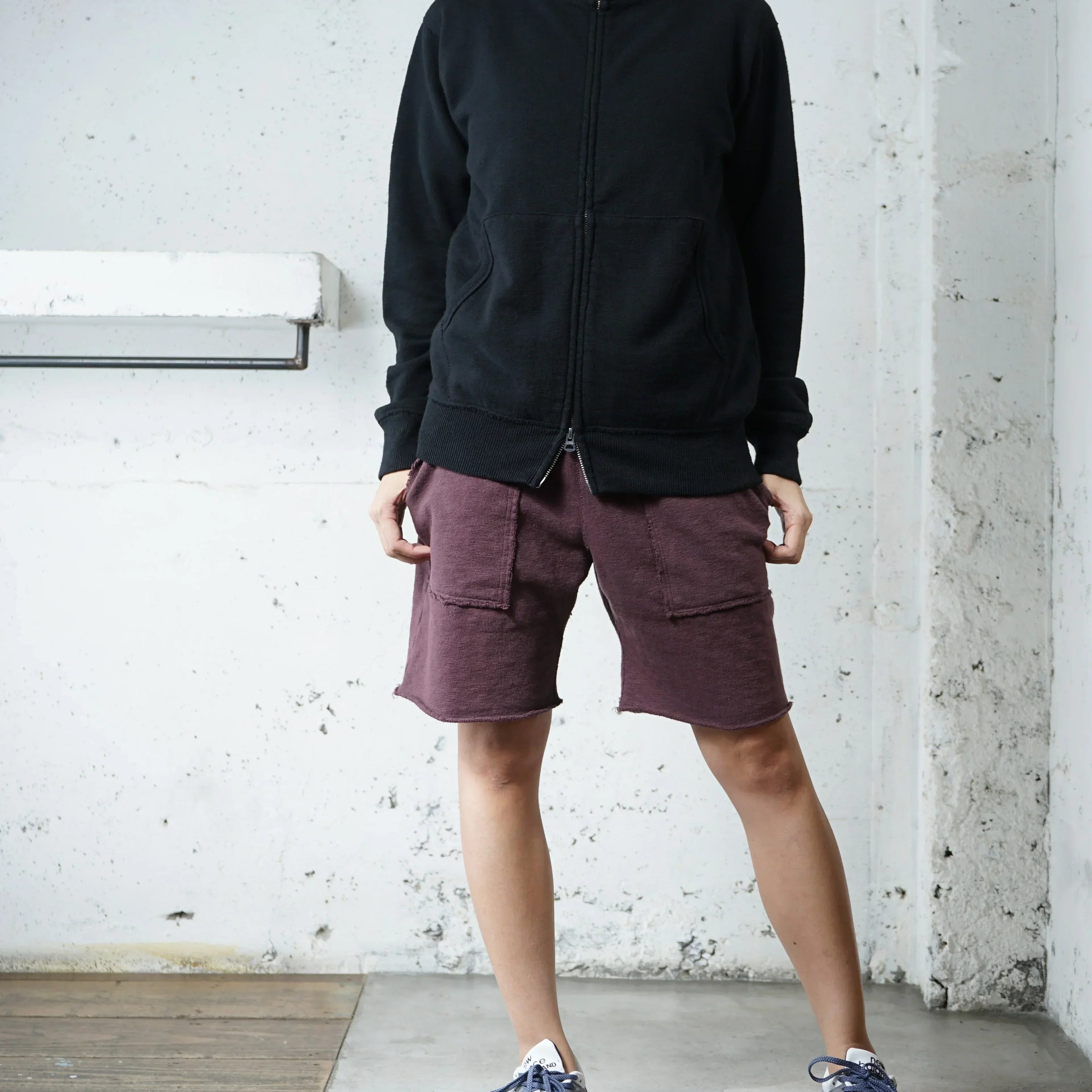 Cotton Cut Off Shorts - DEVISE FACTORY