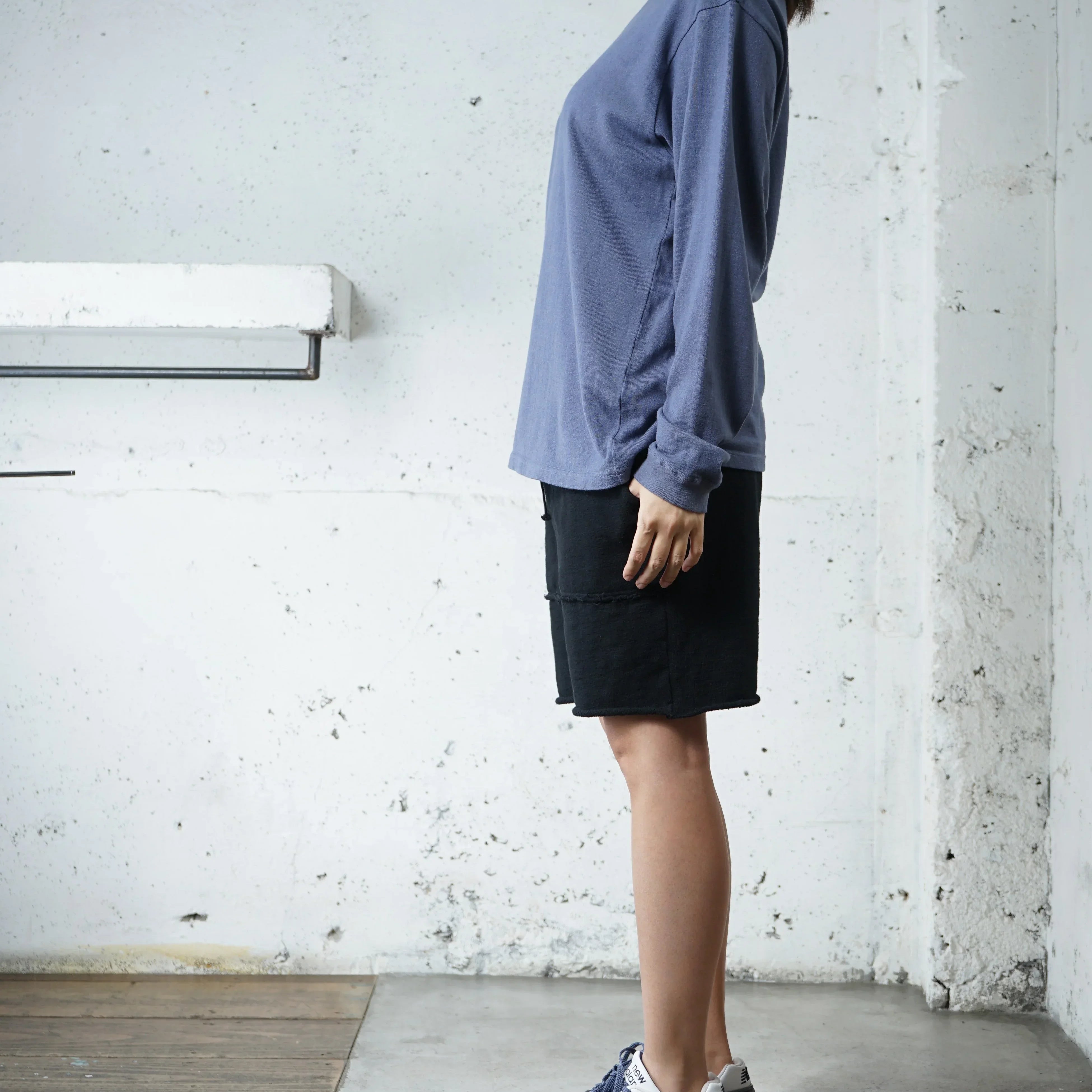 Cotton Cut Off Shorts - DEVISE FACTORY
