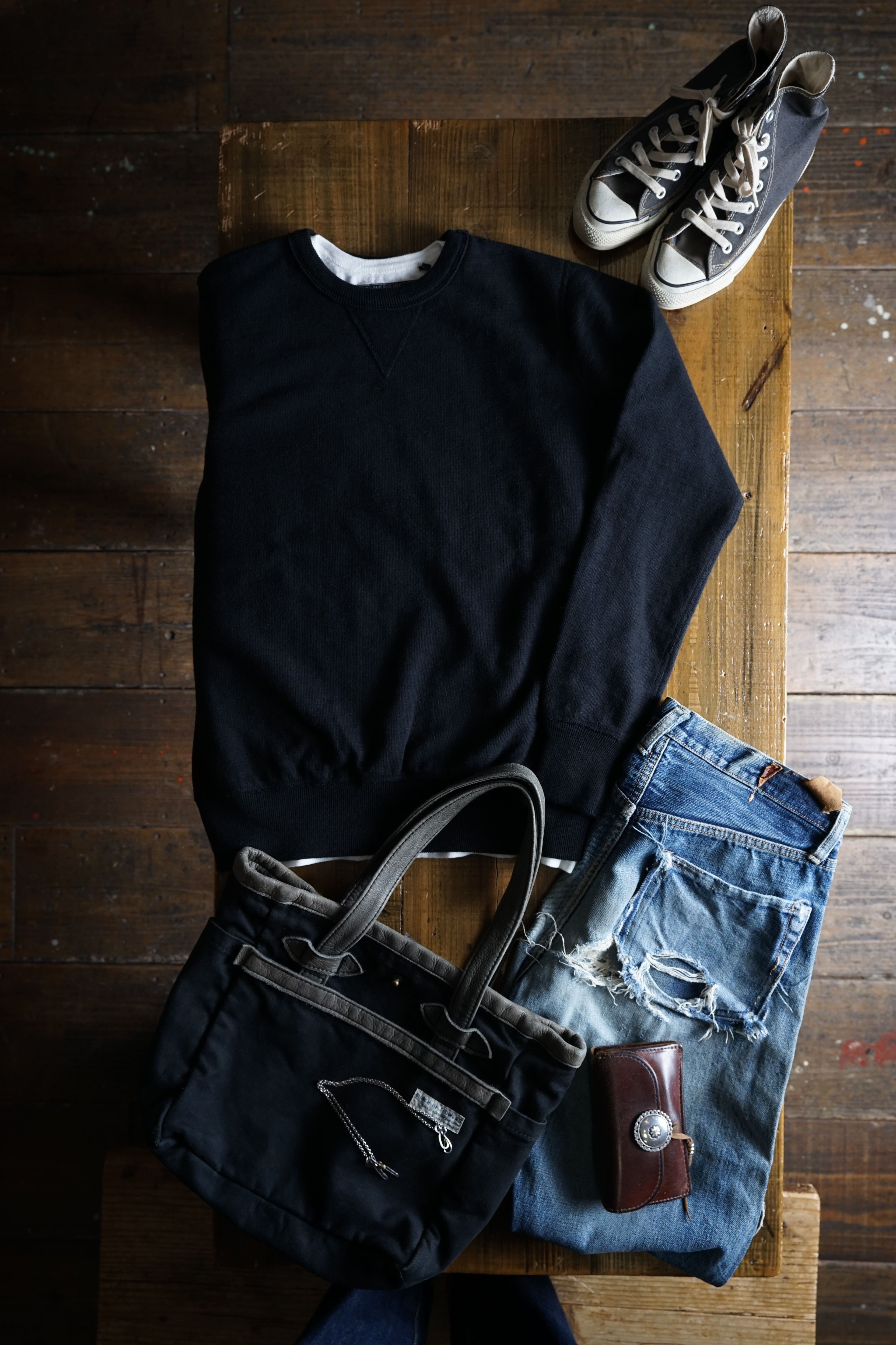 Cotton Relax Sweatshirt - DEVISE FACTORY