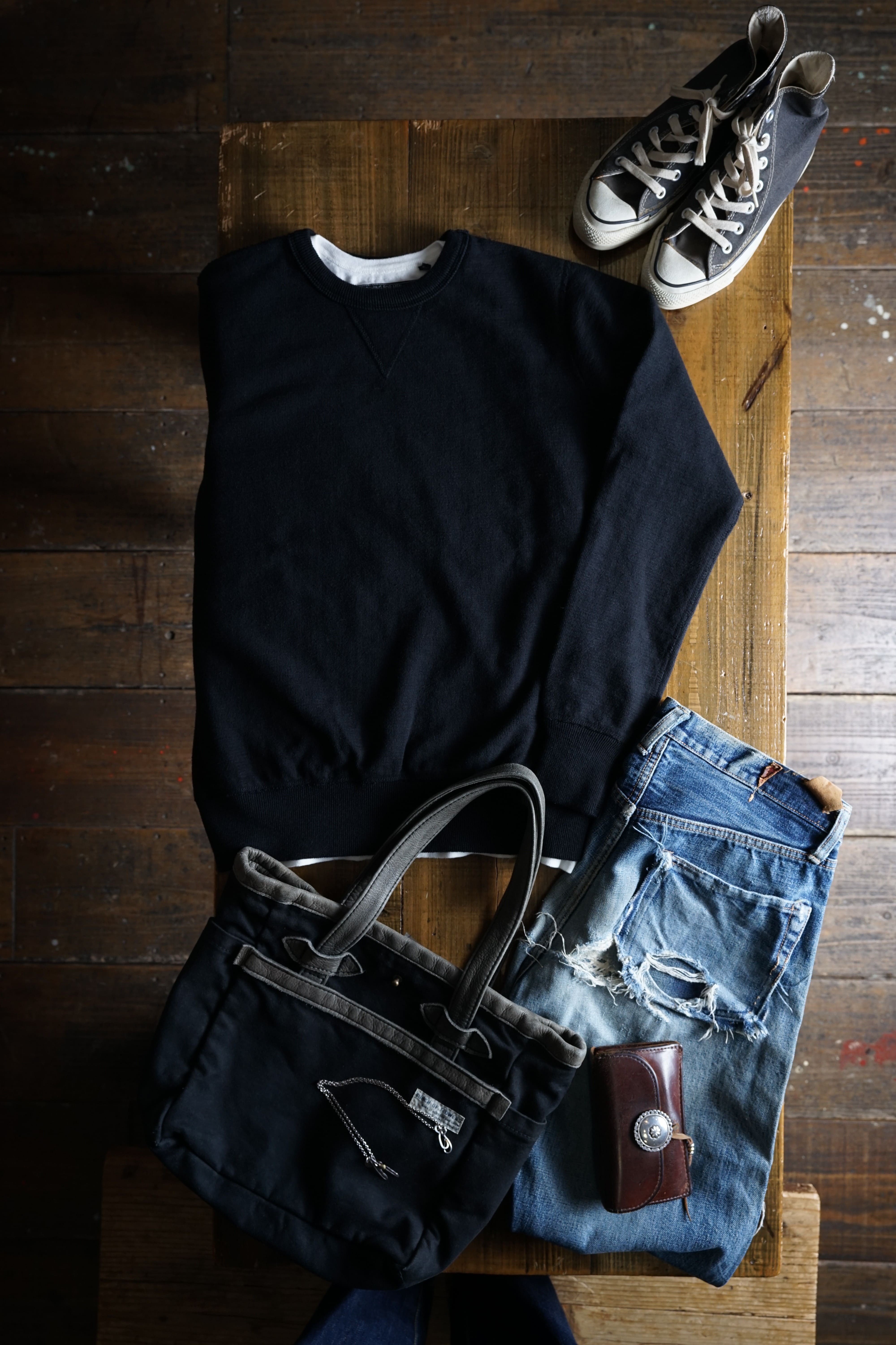 Cotton Relax Sweatshirt - DEVISE FACTORY