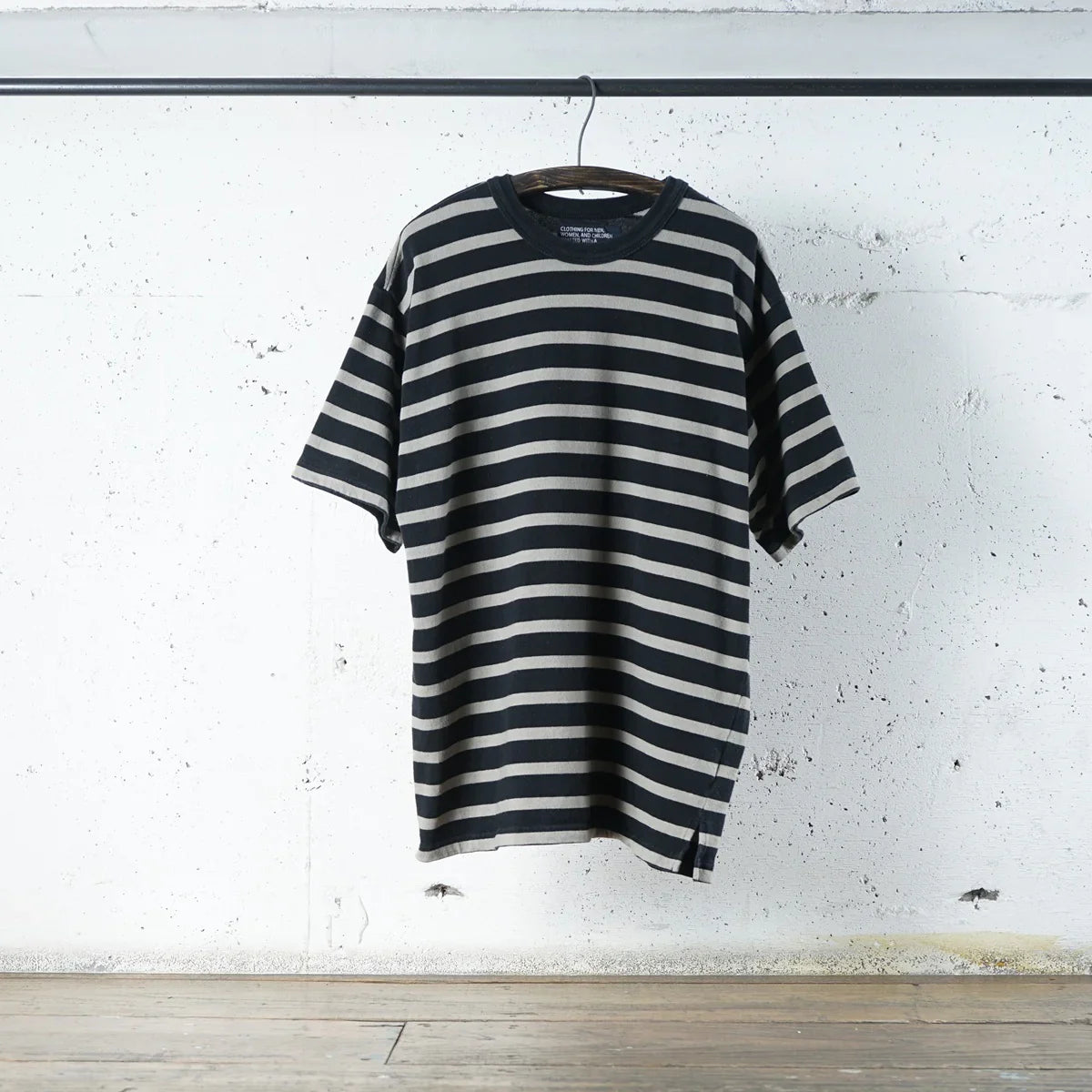 Cotton Relax Border Tshirt - DEVISE FACTORY