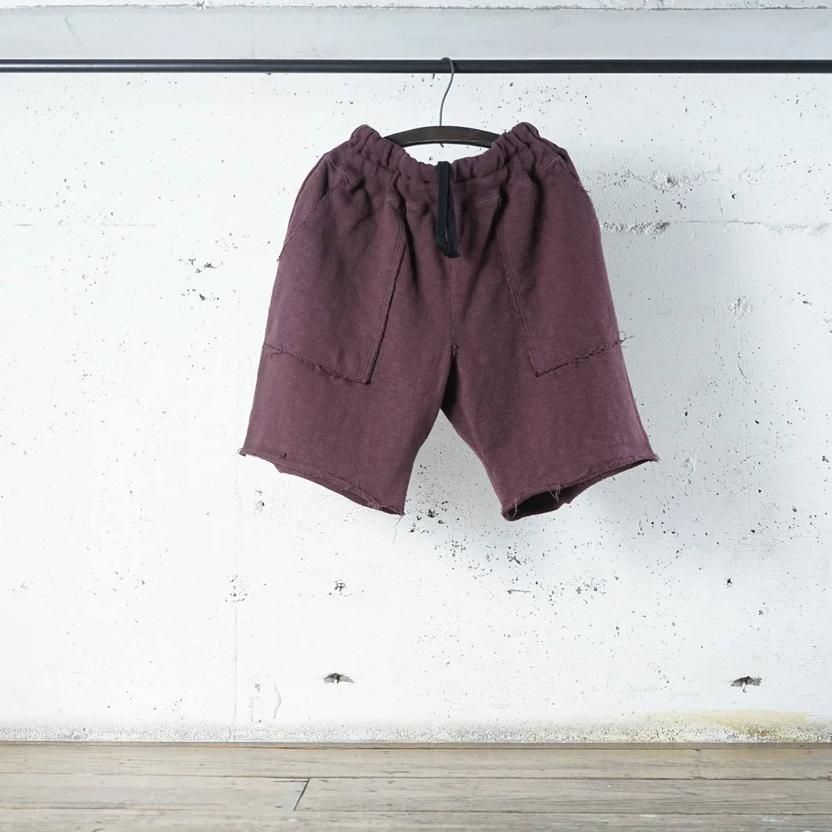 Cotton Cut Off Shorts - DEVISE FACTORY