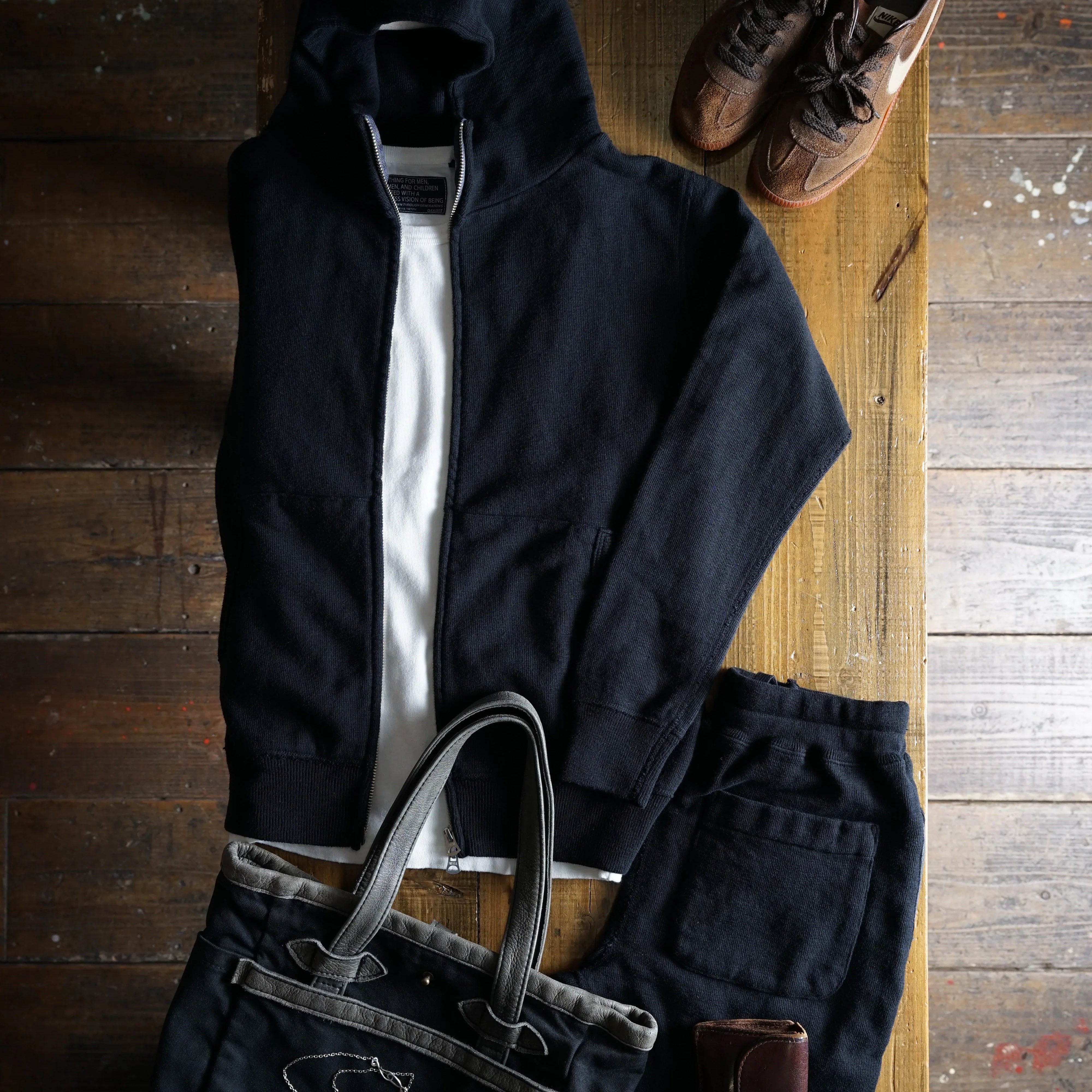 Cotton Zip Hoodie - DEVISE FACTORY