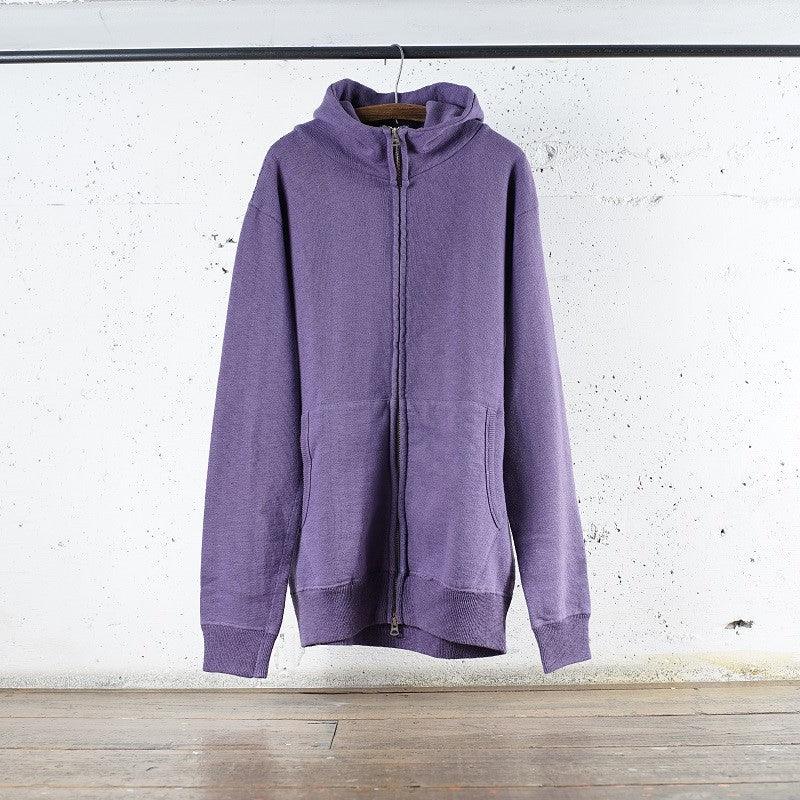 Cotton Zip Hoodie with Print - DEVISE FACTORY