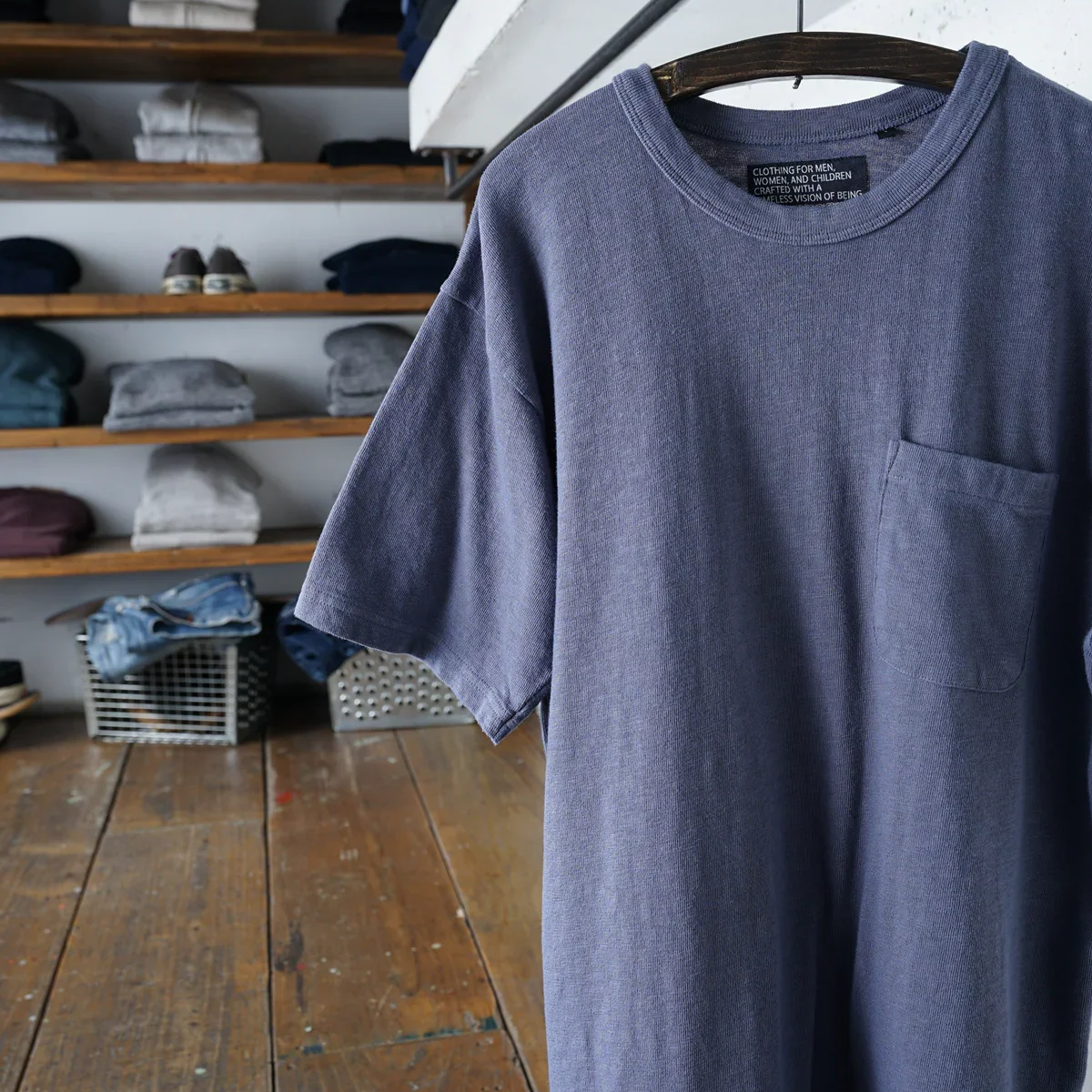 Cotton Wide Pocket Tshirt - DEVISE FACTORY