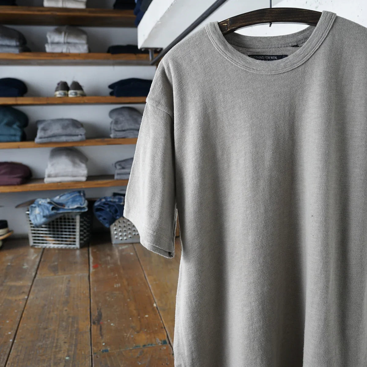Cotton Wide Tshirt - DEVISE FACTORY