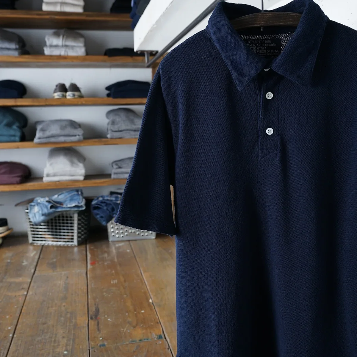 Cotton Pique Polo Shirt - DEVISE FACTORY