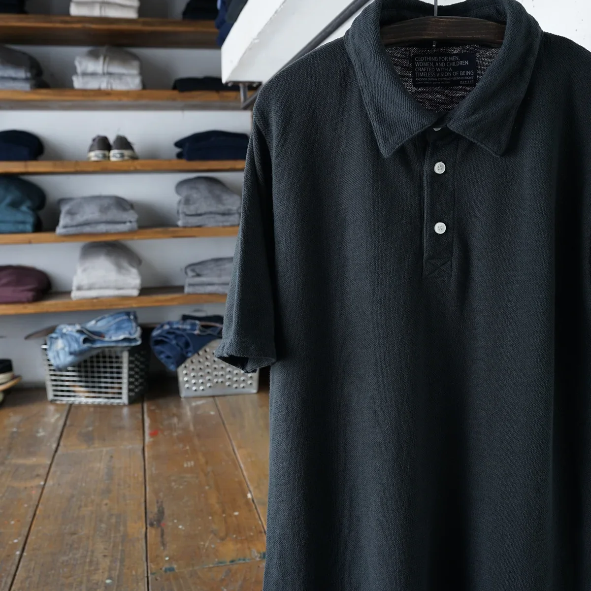 Cotton Pique Polo Shirt - DEVISE FACTORY