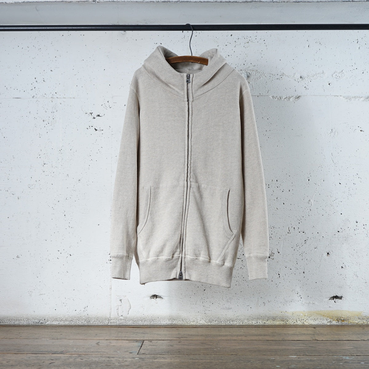 Cotton Zip Hoodie - DEVISE FACTORY