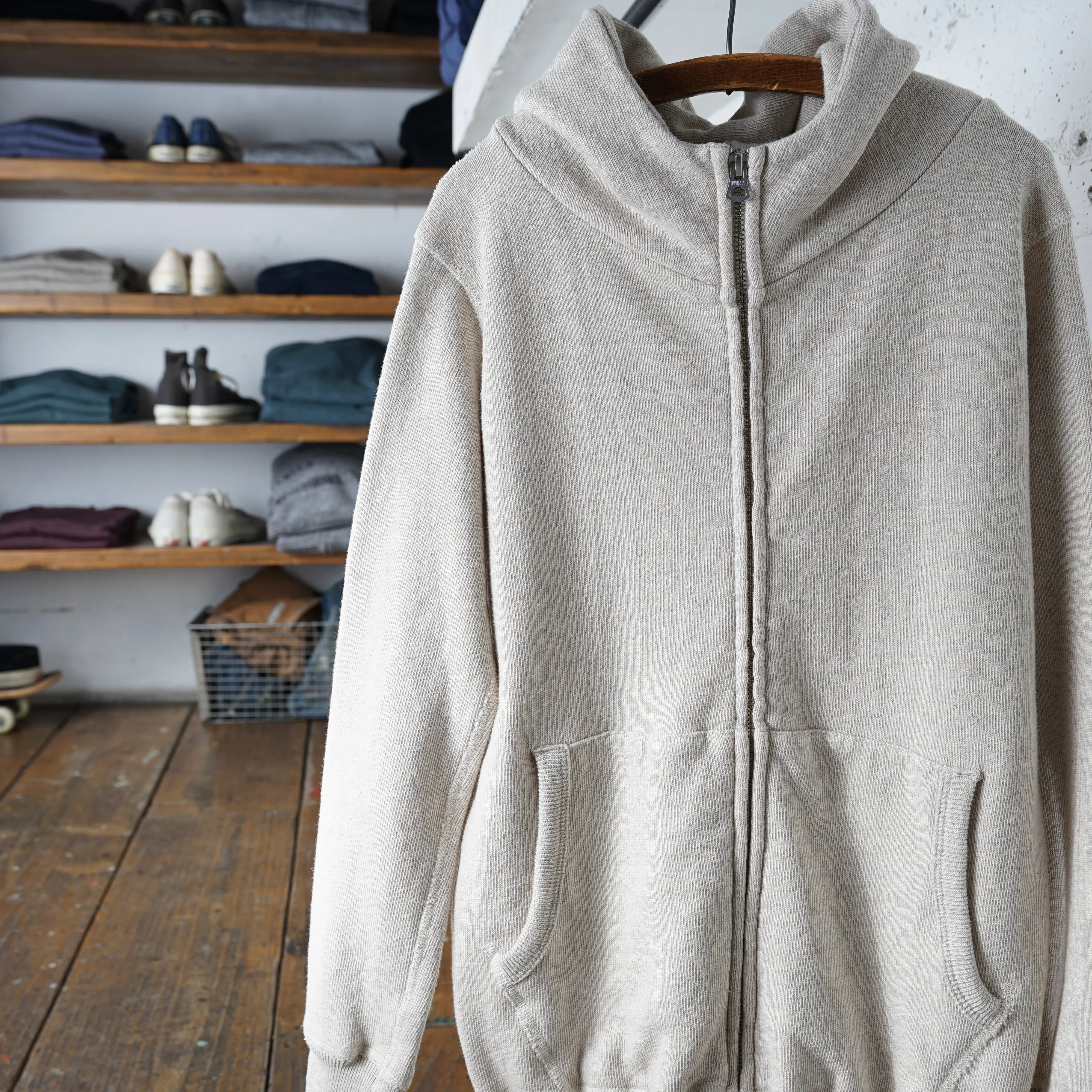 Cotton Zip Hoodie - DEVISE FACTORY