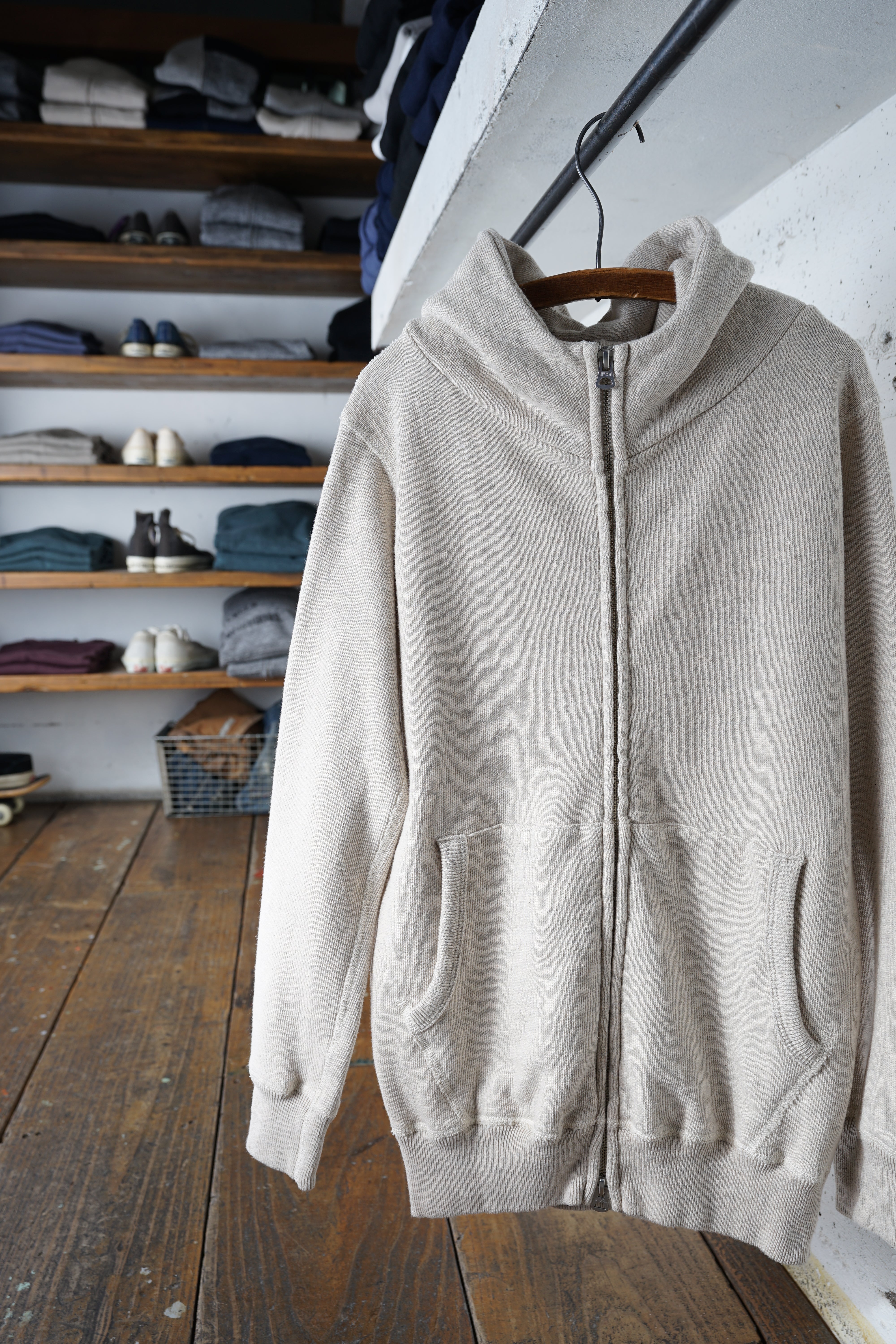 Cotton Zip Hoodie - DEVISE FACTORY