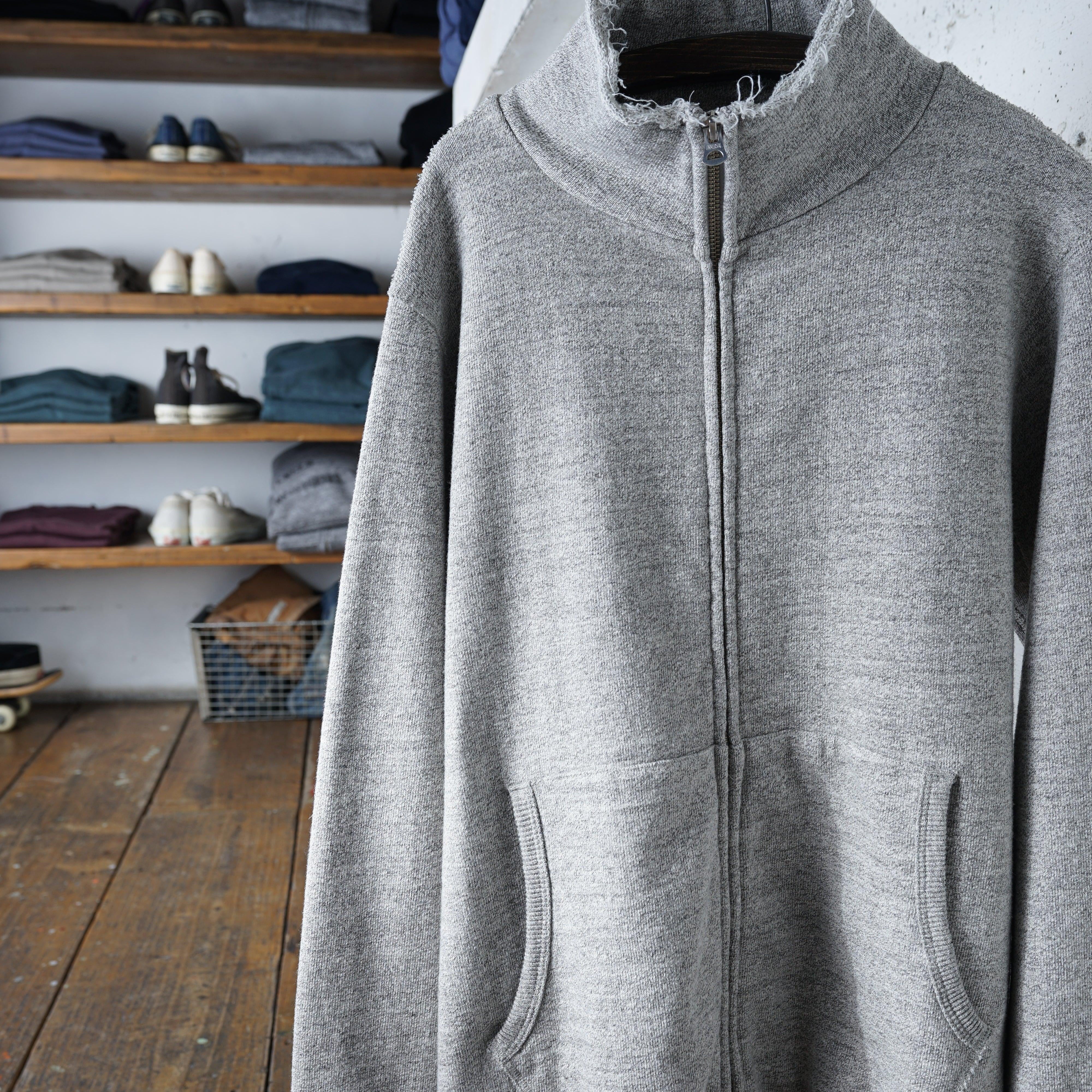 Cotton Relax Zip Jacket - DEVISE FACTORY