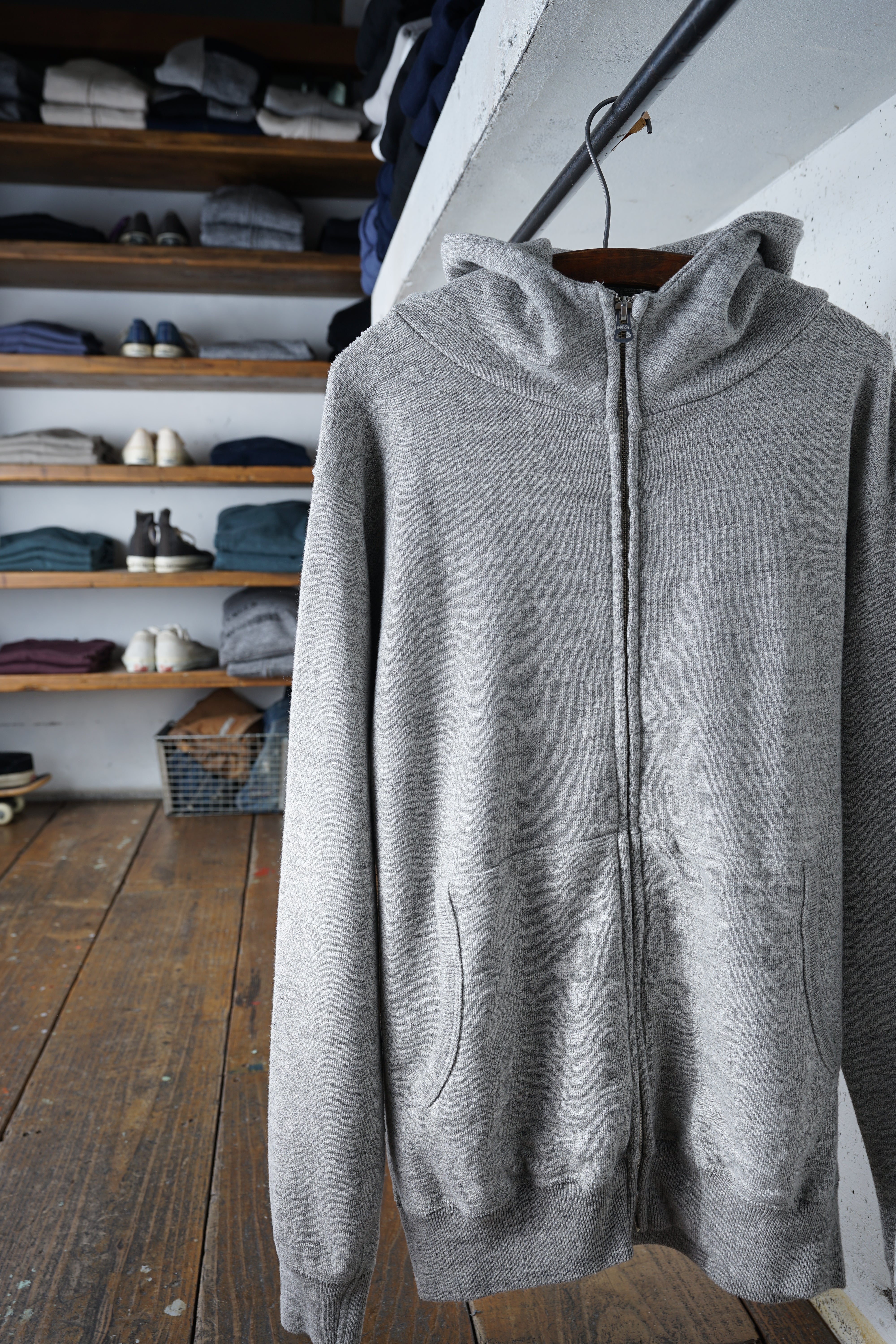 Cotton Zip Hoodie - DEVISE FACTORY