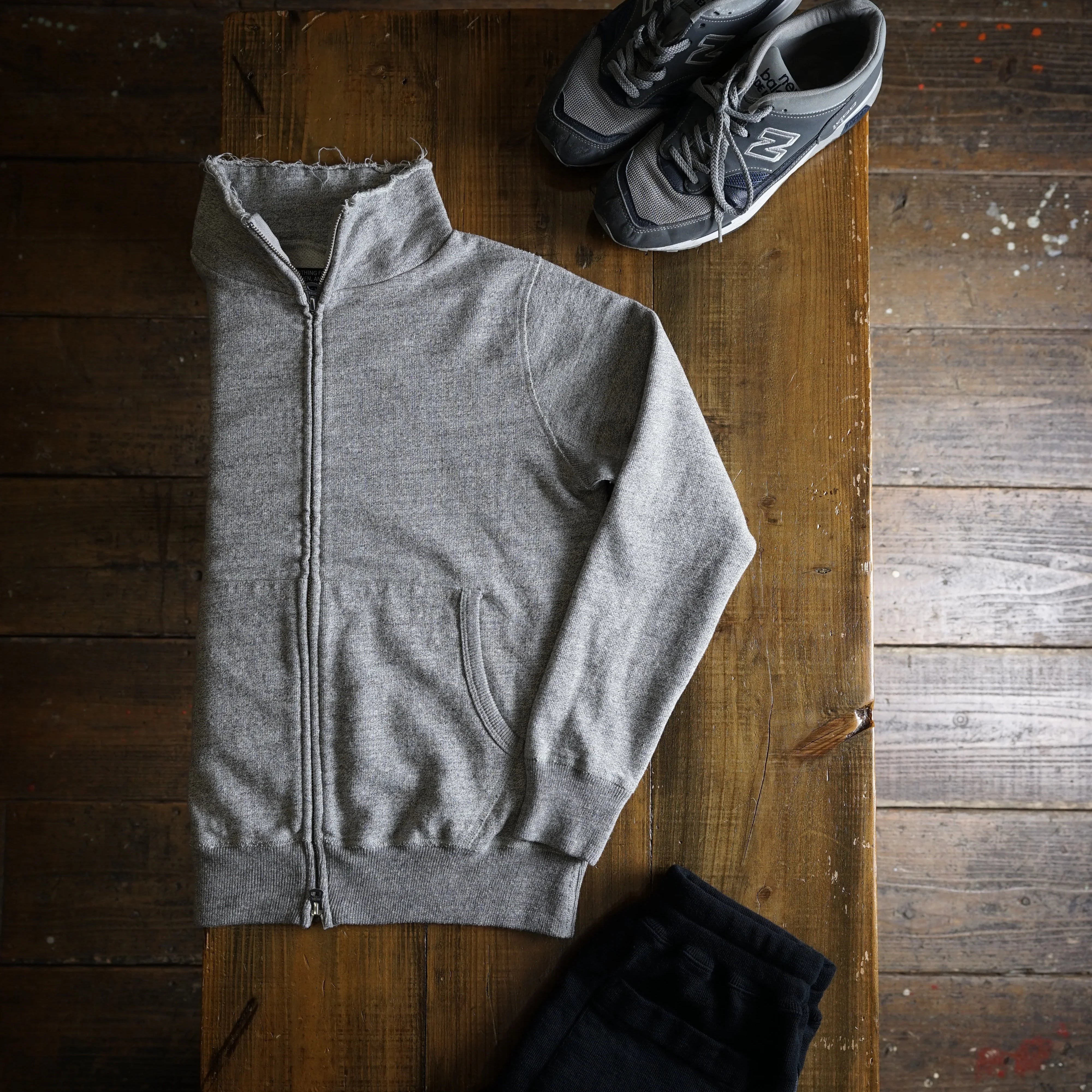 Cotton Relax Zip Jacket - DEVISE FACTORY