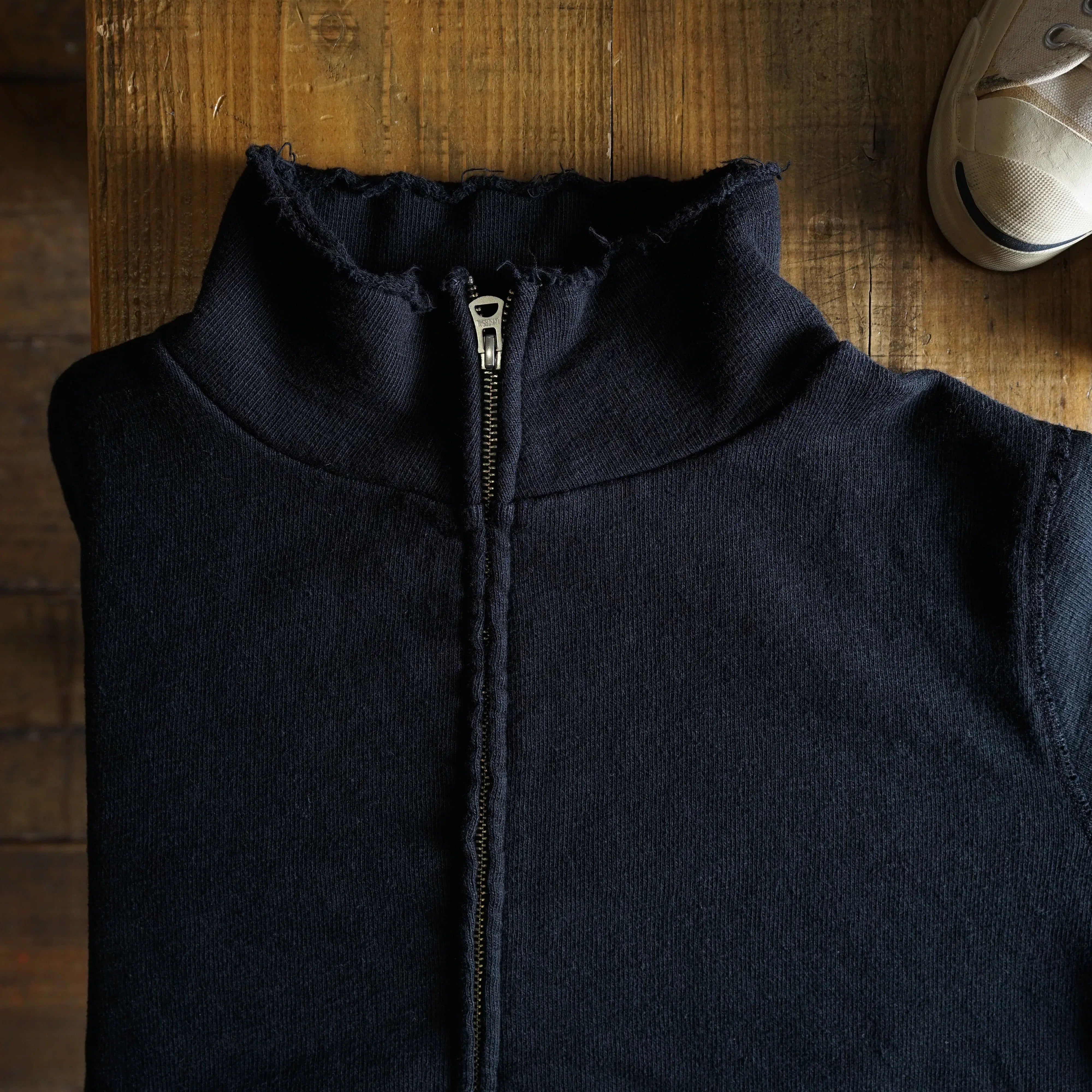 Cotton Relax Zip Jacket - DEVISE FACTORY