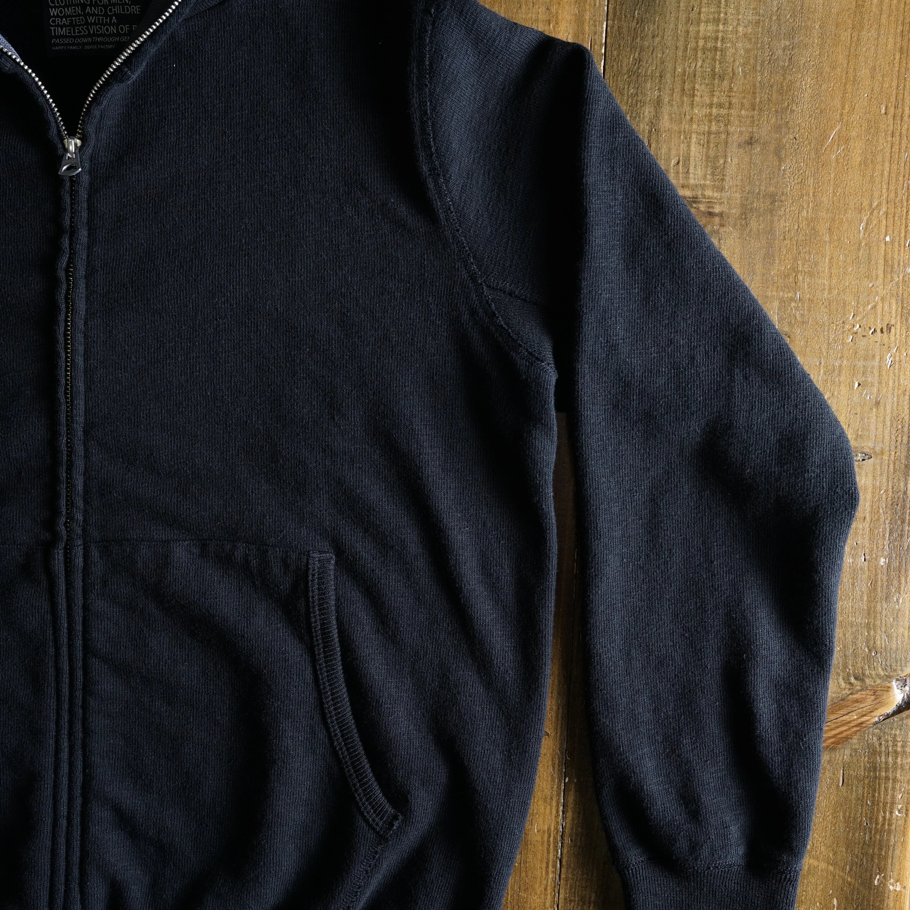 Cotton Relax Zip Jacket - DEVISE FACTORY