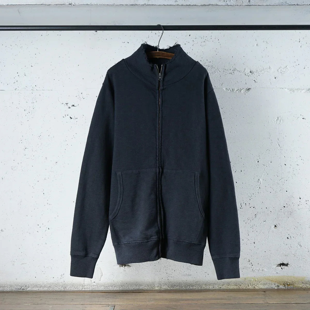Cotton Relax Zip Jacket - DEVISE FACTORY