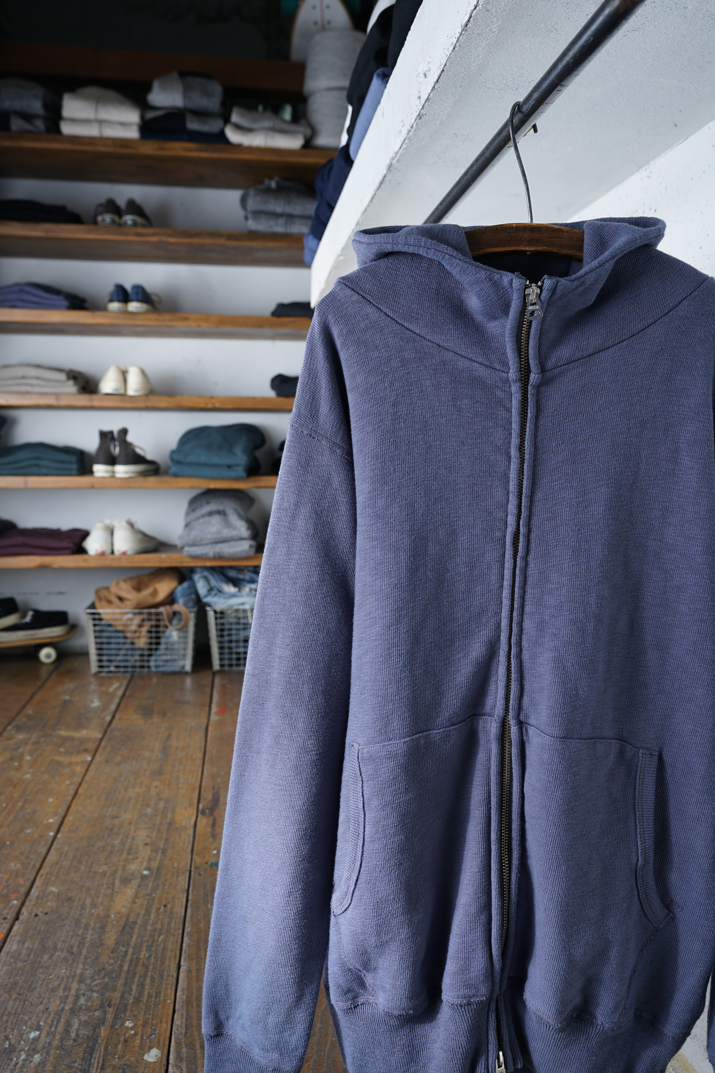 Cotton Zip Hoodie - DEVISE FACTORY