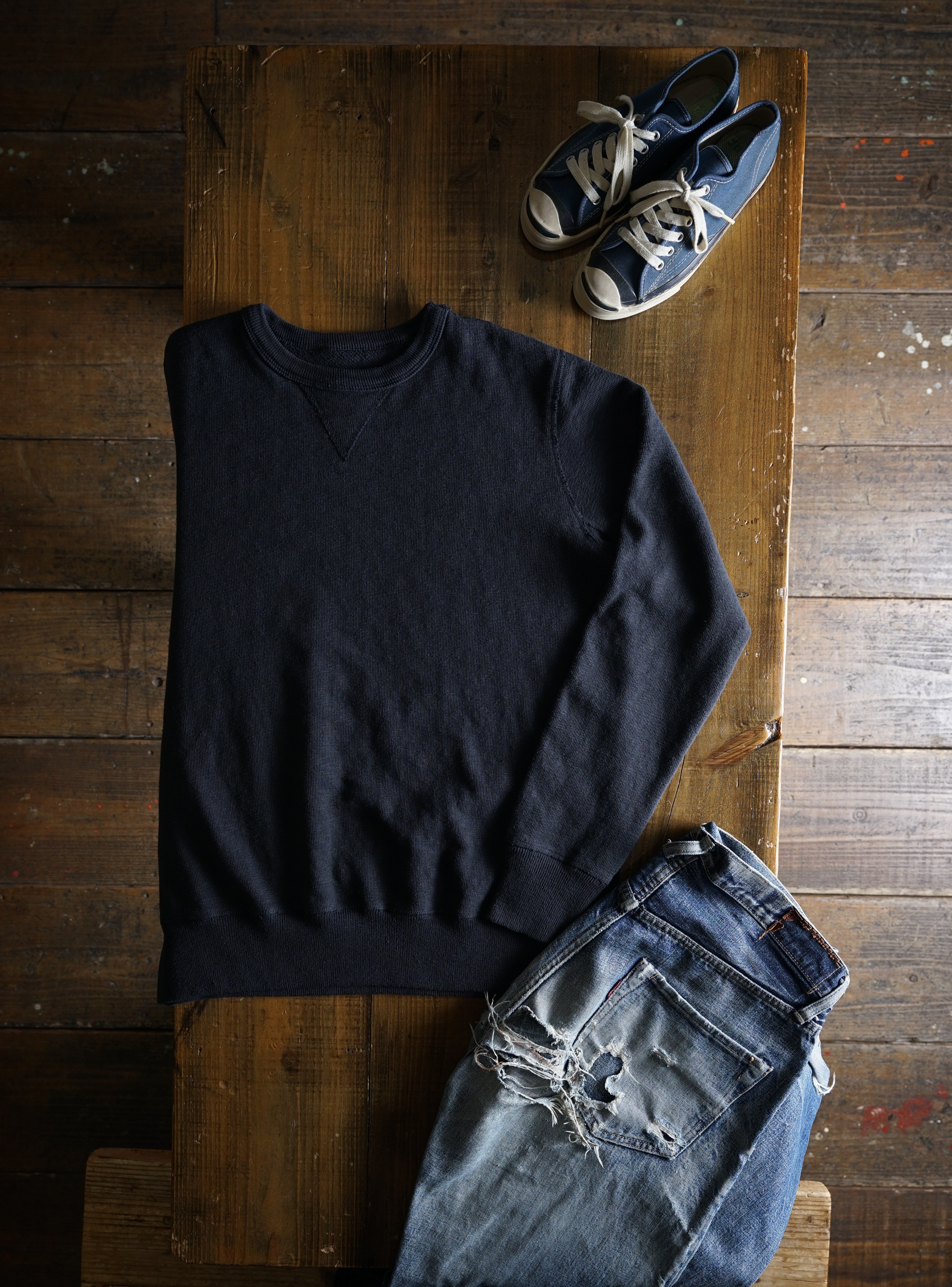Cotton Relax Sweatshirt - DEVISE FACTORY
