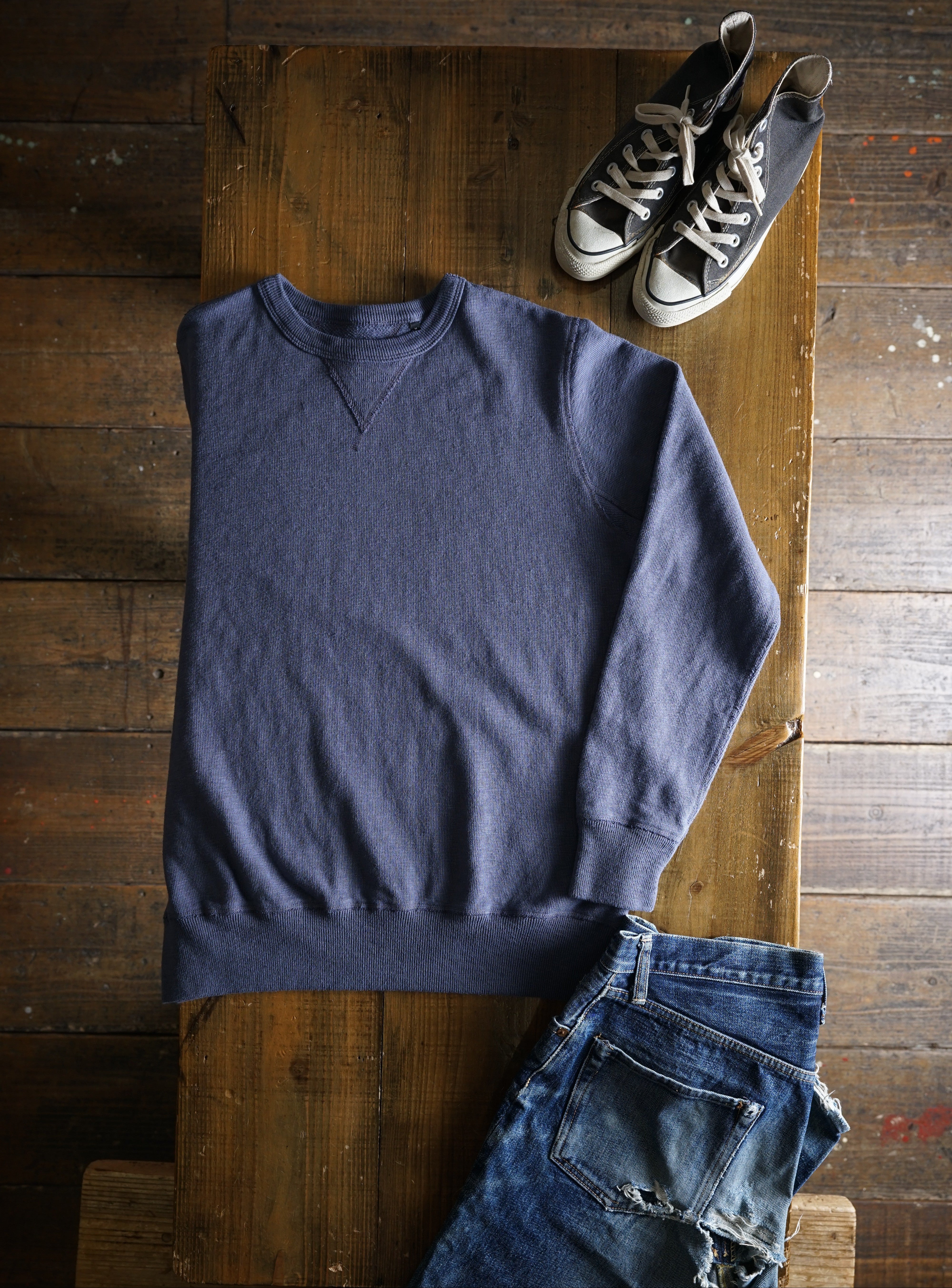 Cotton Relax Sweatshirt - DEVISE FACTORY