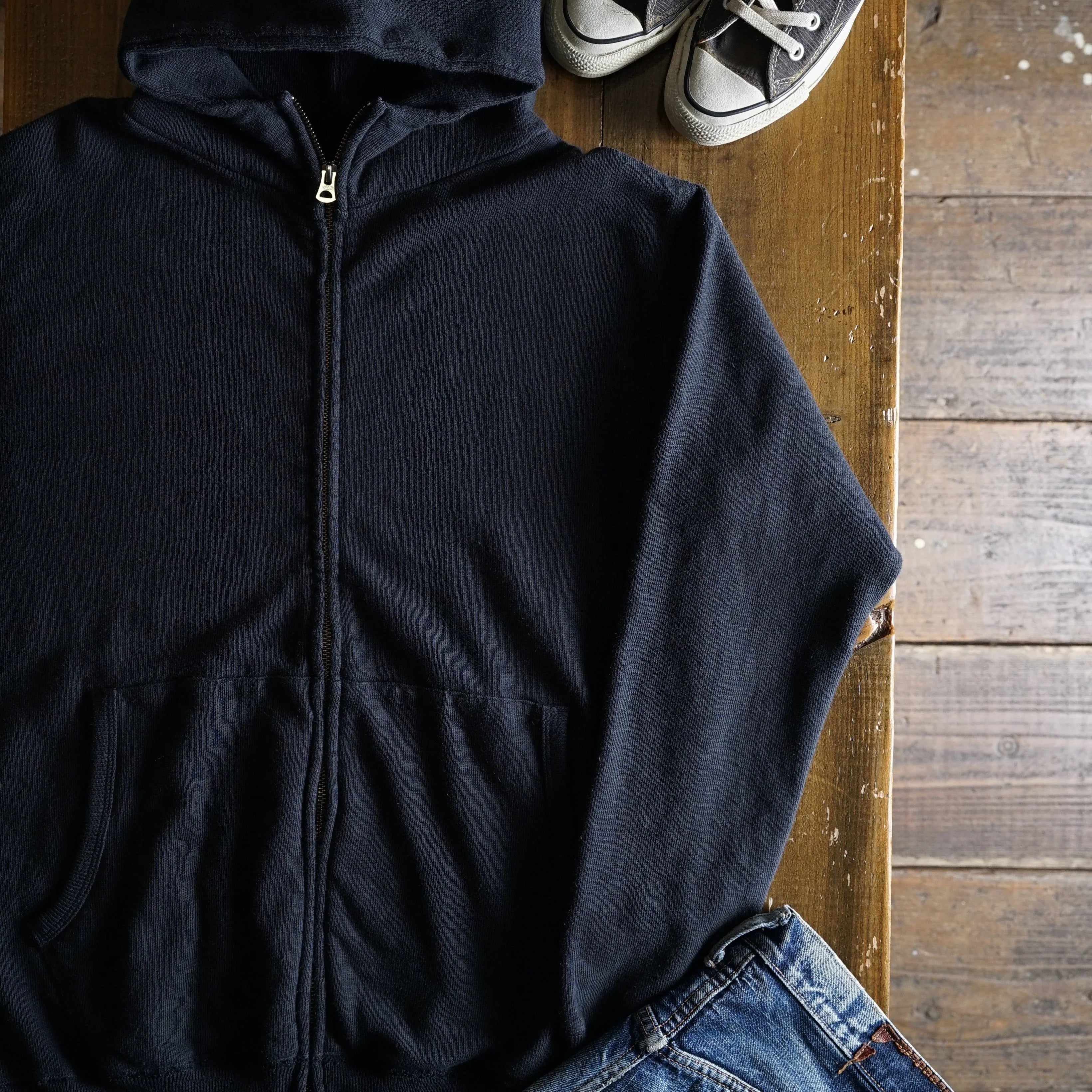 Cotton Zip Hoodie - DEVISE FACTORY