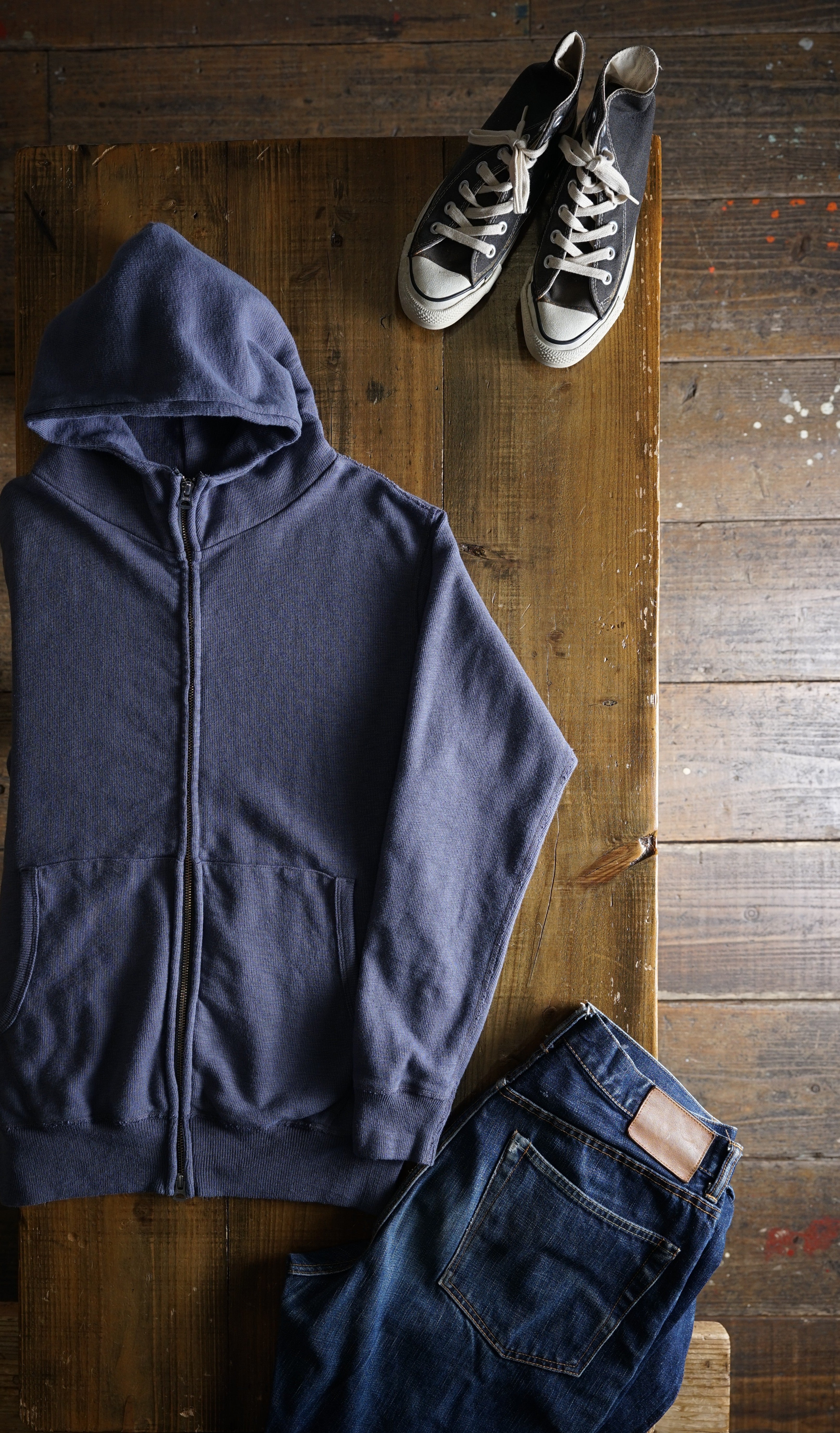 Cotton Zip Hoodie - DEVISE FACTORY