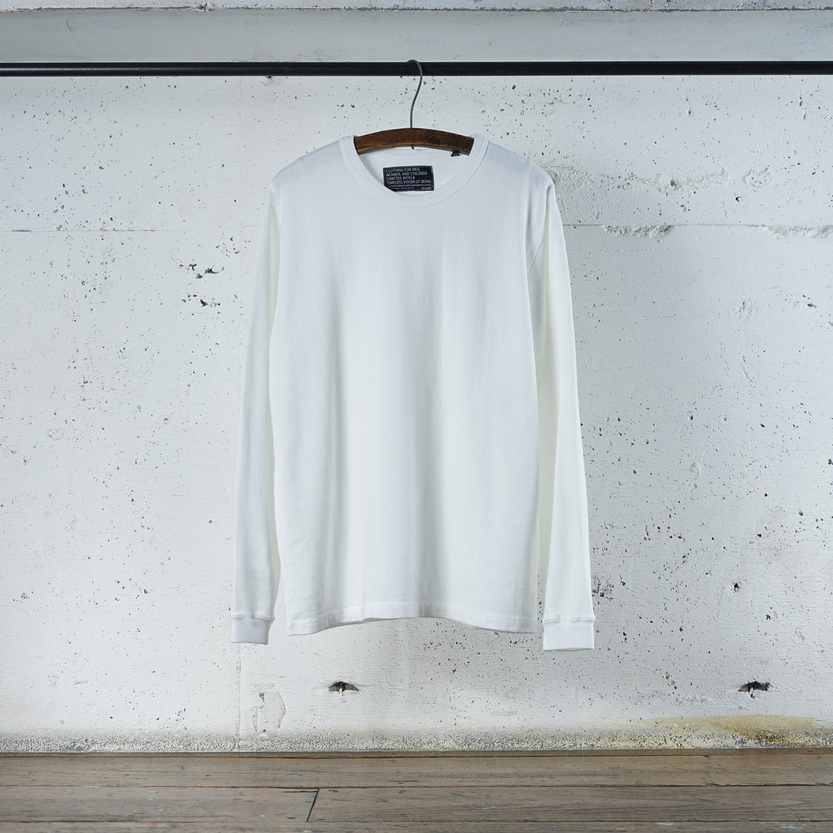 Cotton Rayon Relax Long Sleeve Tshirt - DEVISE FACTORY