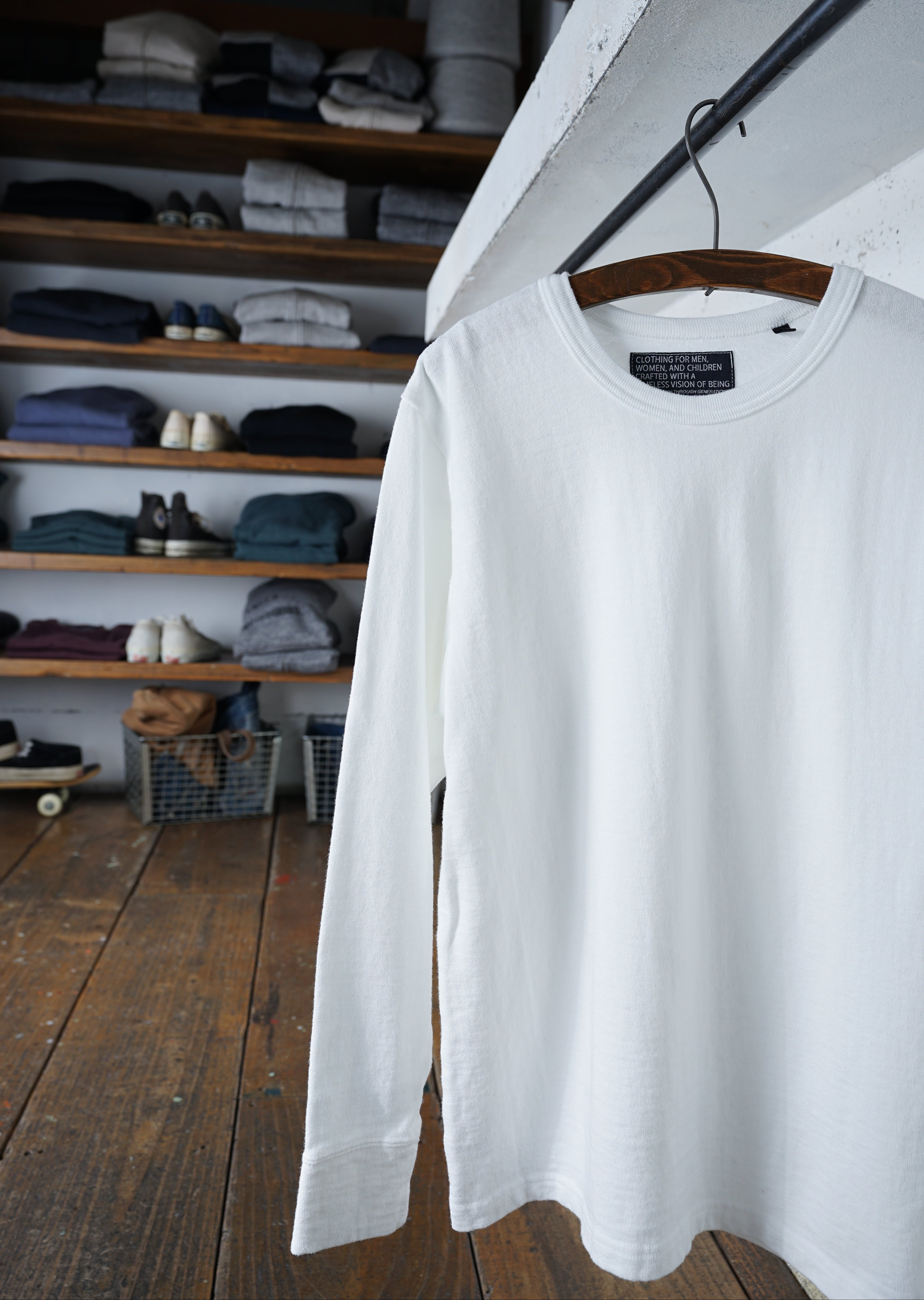 Cotton Rayon Long Sleeve Tshirt - DEVISE FACTORY
