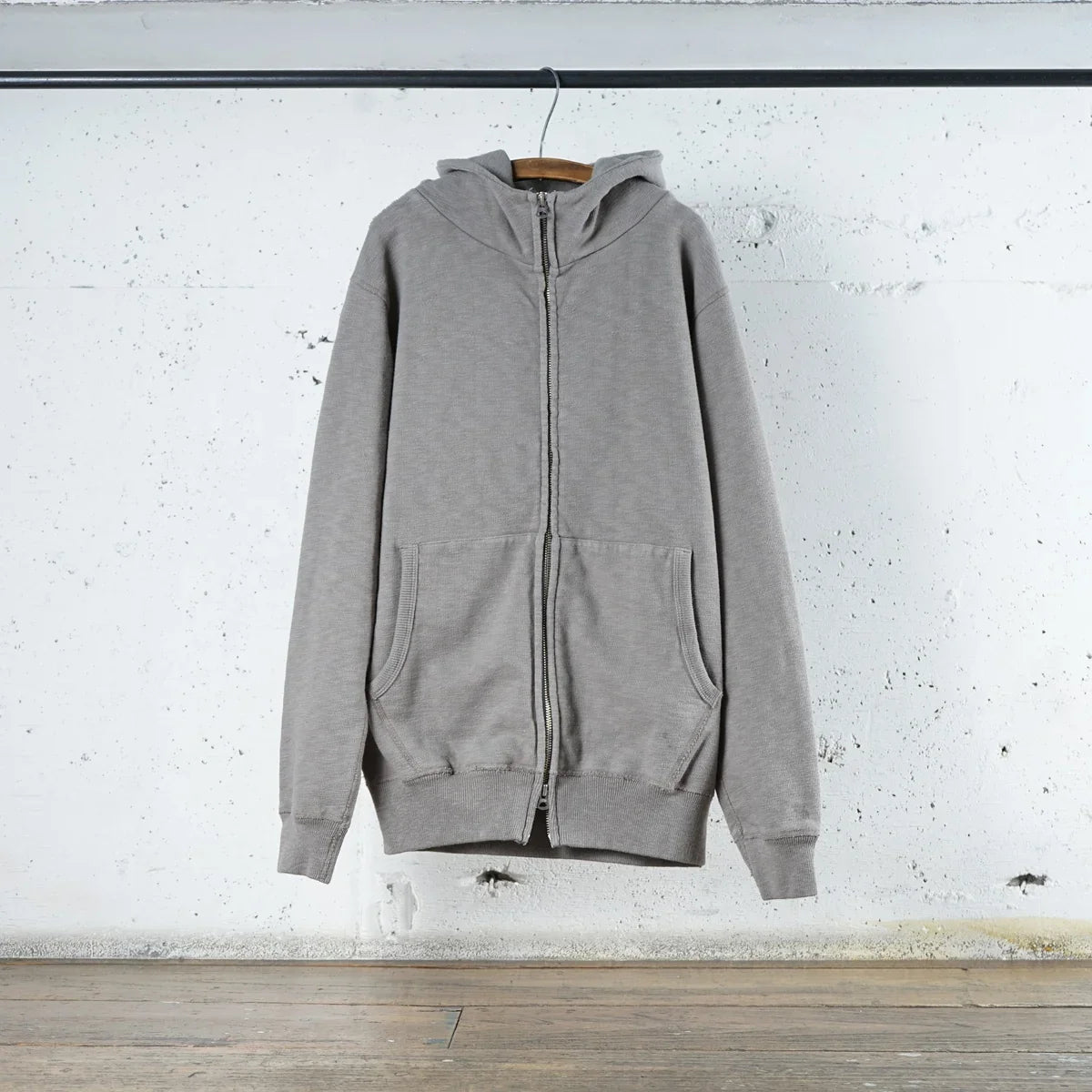 Cotton Zip Hoodie - DEVISE FACTORY