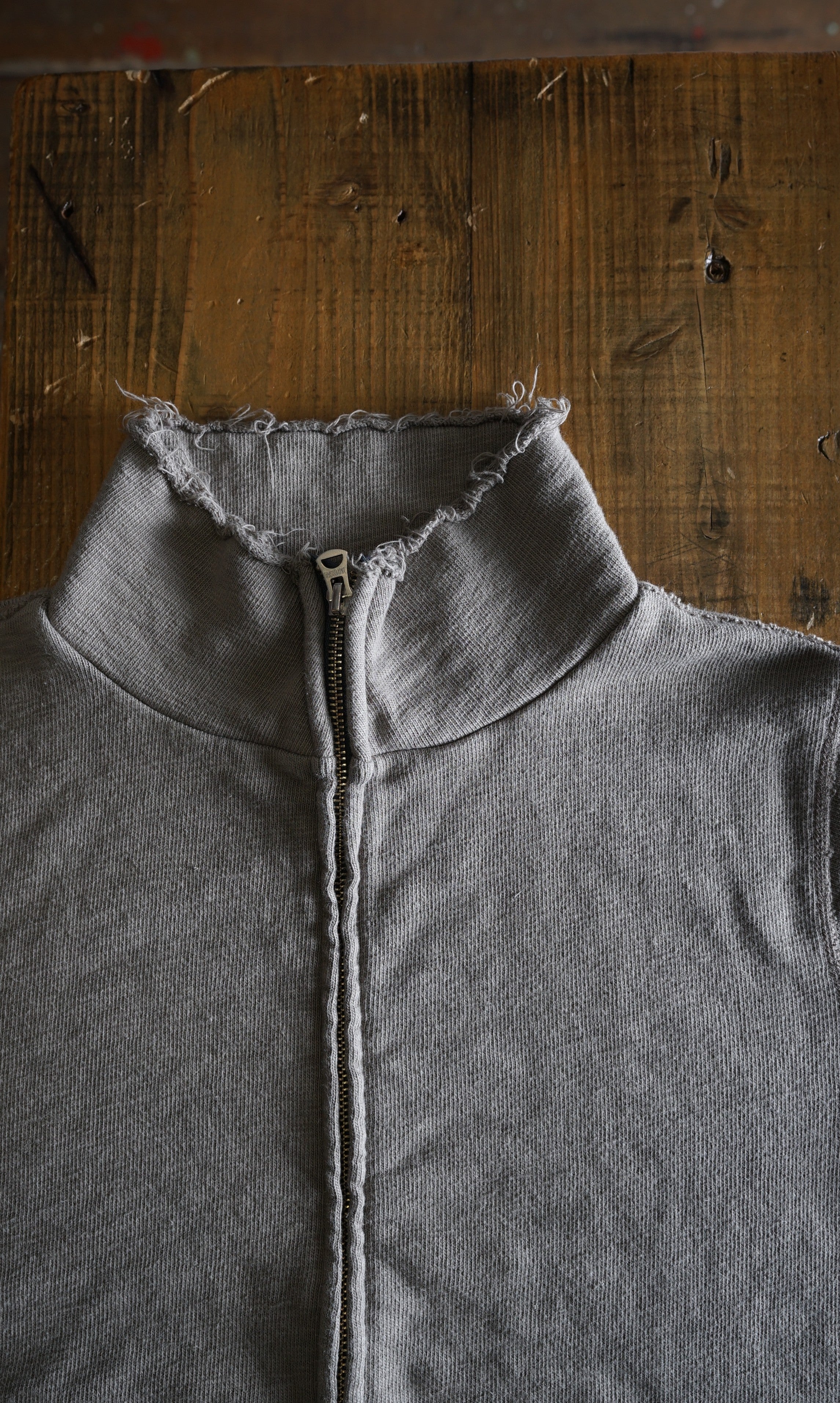 Cotton Relax Zip Jacket - DEVISE FACTORY