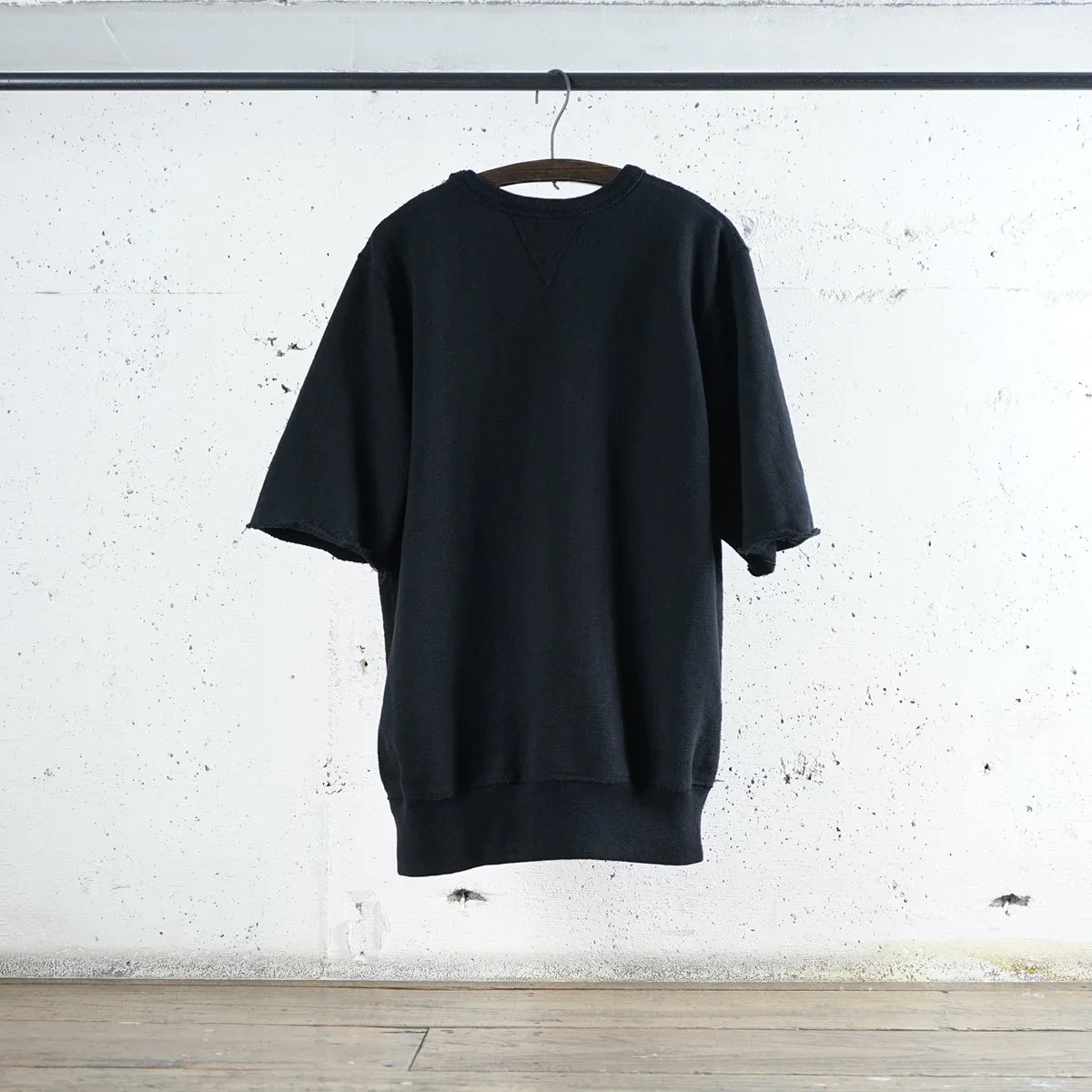 Cotton Relax Cut Off Sweat Tshirt - DEVISE FACTORY
