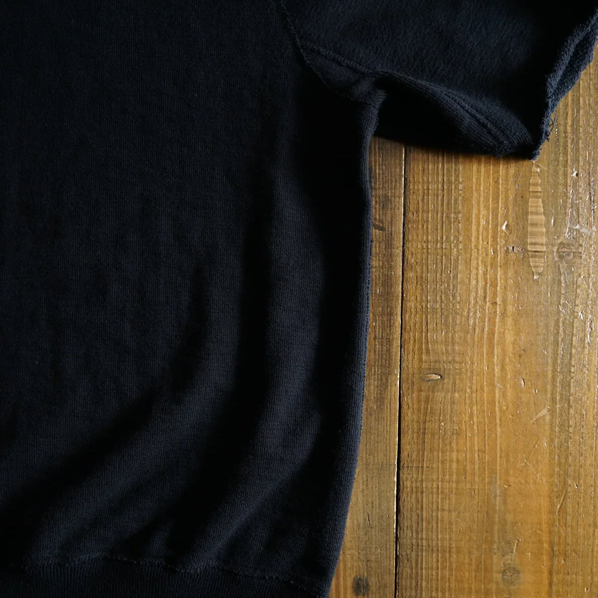 Cotton Relax Cut Off Sweat Tshirt - DEVISE FACTORY