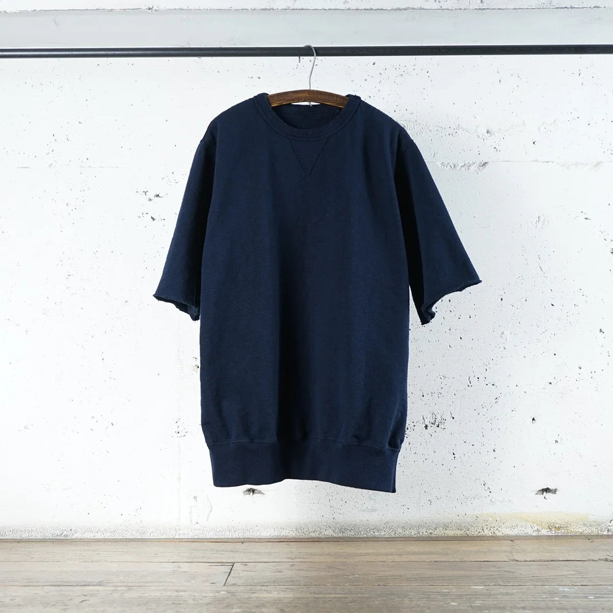 Cotton Relax Cut Off Sweat Tshirt - DEVISE FACTORY