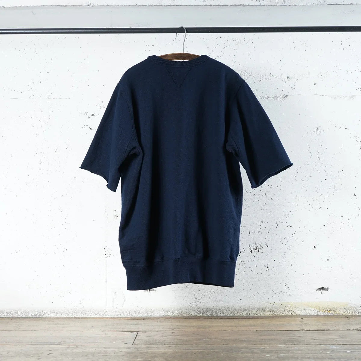 Cotton Relax Cut Off Sweat Tshirt - DEVISE FACTORY