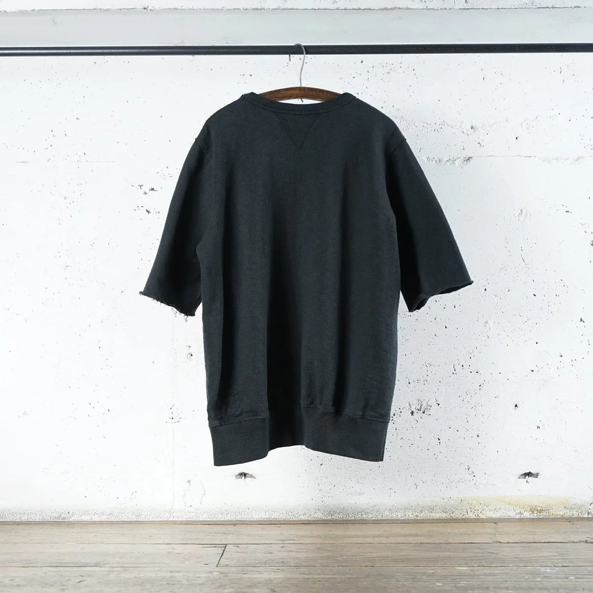 Cotton Relax Cut Off Sweat Tshirt - DEVISE FACTORY