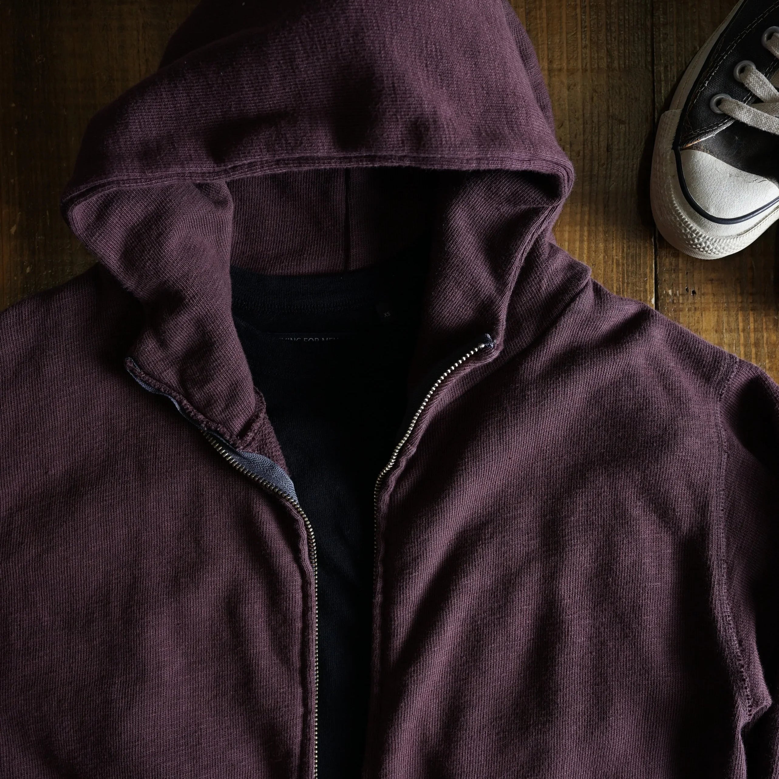 Cotton Zip Hoodie - DEVISE FACTORY
