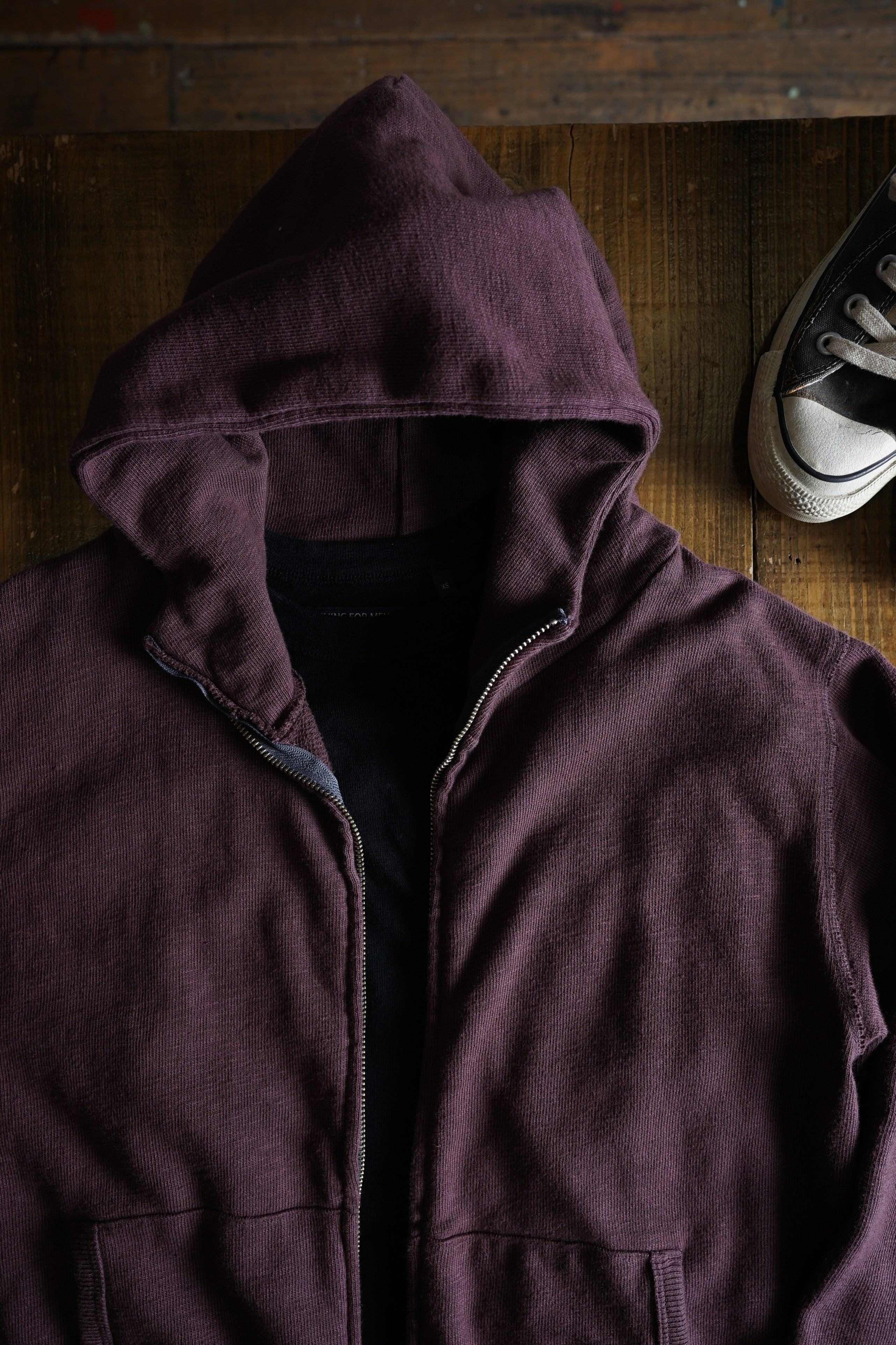 Cotton Zip Hoodie - DEVISE FACTORY