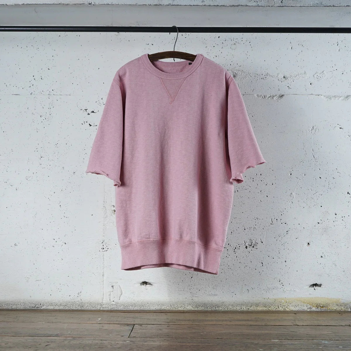 Cotton Relax Cut Off Sweat Tshirt - DEVISE FACTORY