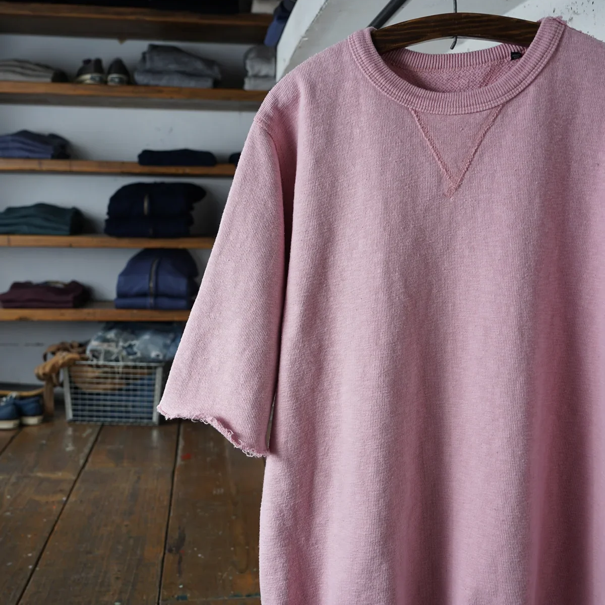 Cotton Relax Cut Off Sweat Tshirt - DEVISE FACTORY