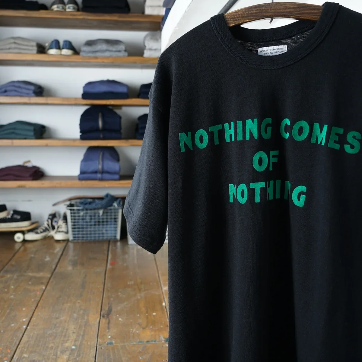 Cotton Print Wide Tshirt - DEVISE FACTORY