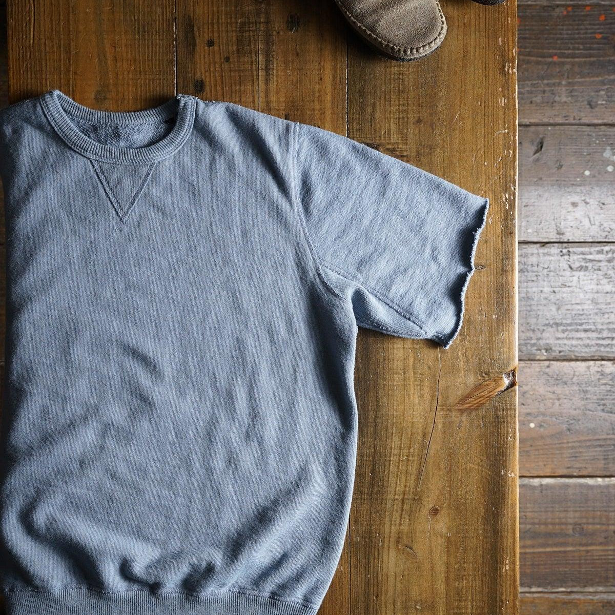Cotton Relax Cut Off Sweat Tshirt - DEVISE FACTORY