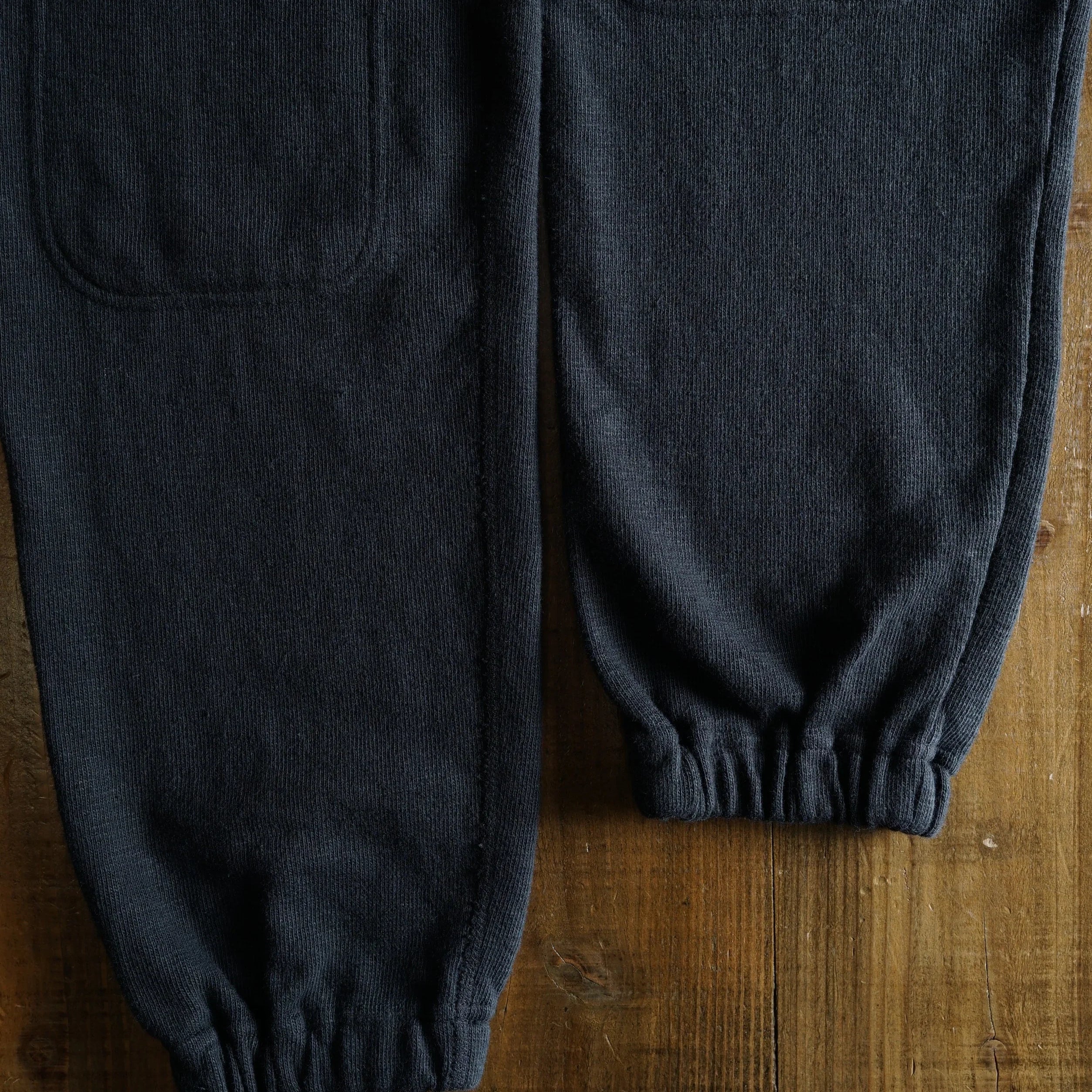 Cotton Straight-leg Sweatpants with Flock Print - DEVISE FACTORY