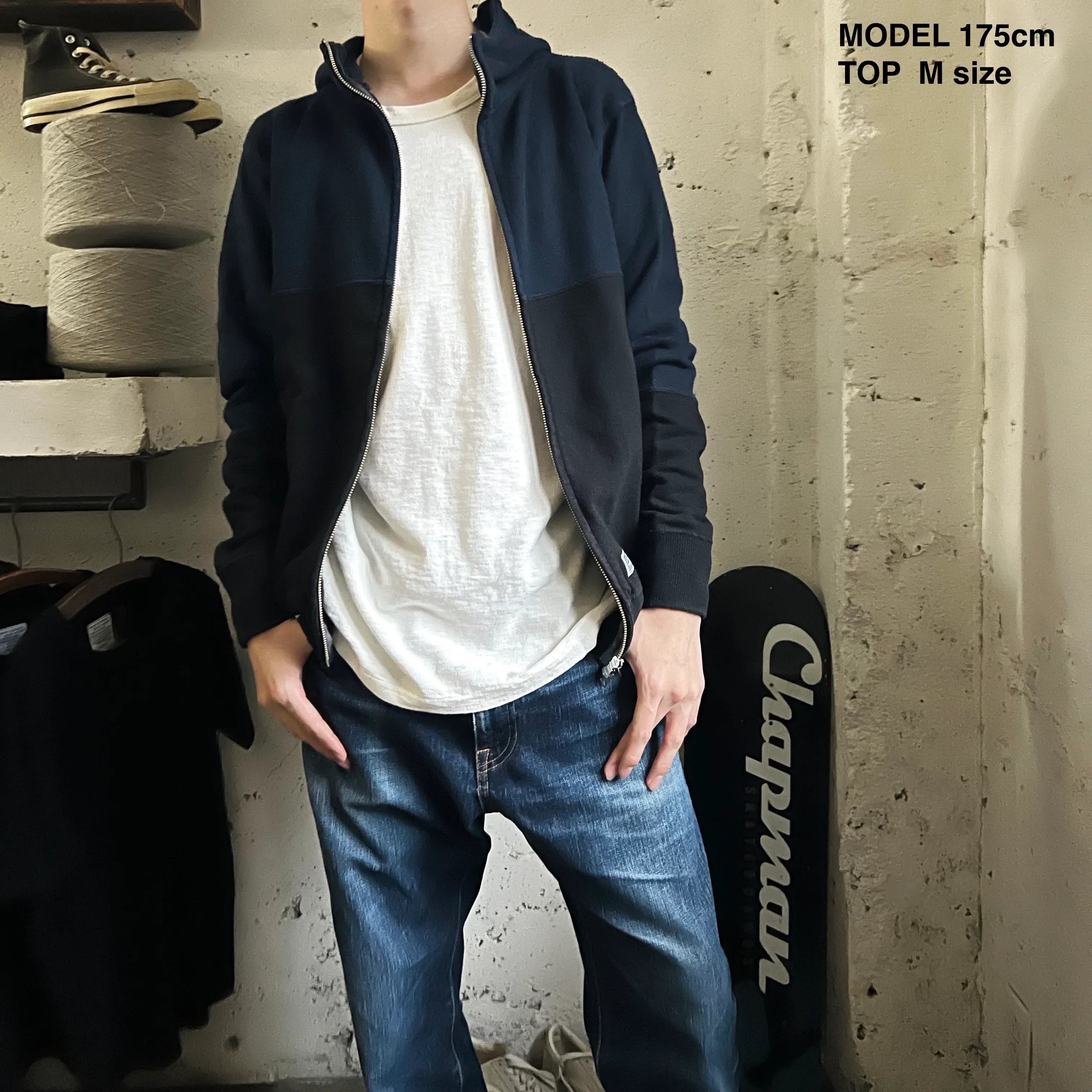 Cotton Zip Hoodie - DEVISE FACTORY
